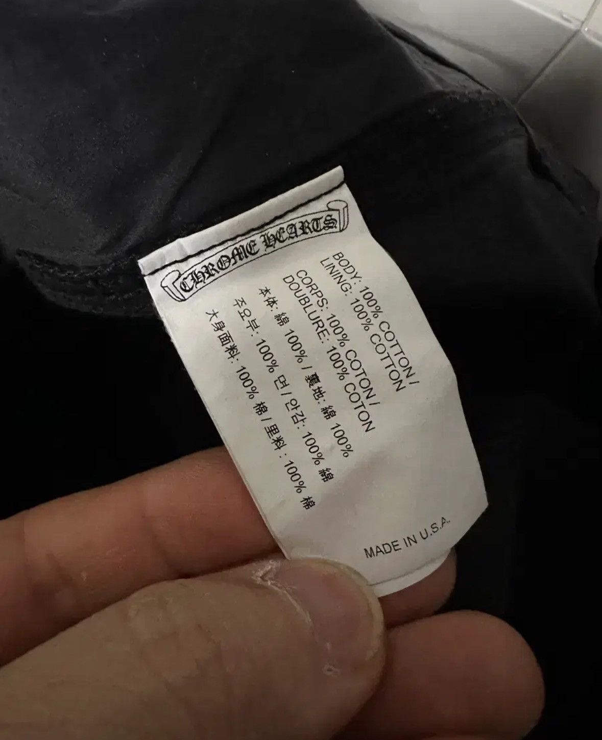 Chrome Hearts Herringbone Carpenter Pants Grey Size US 38 / EU 54 - 8 Thumbnail