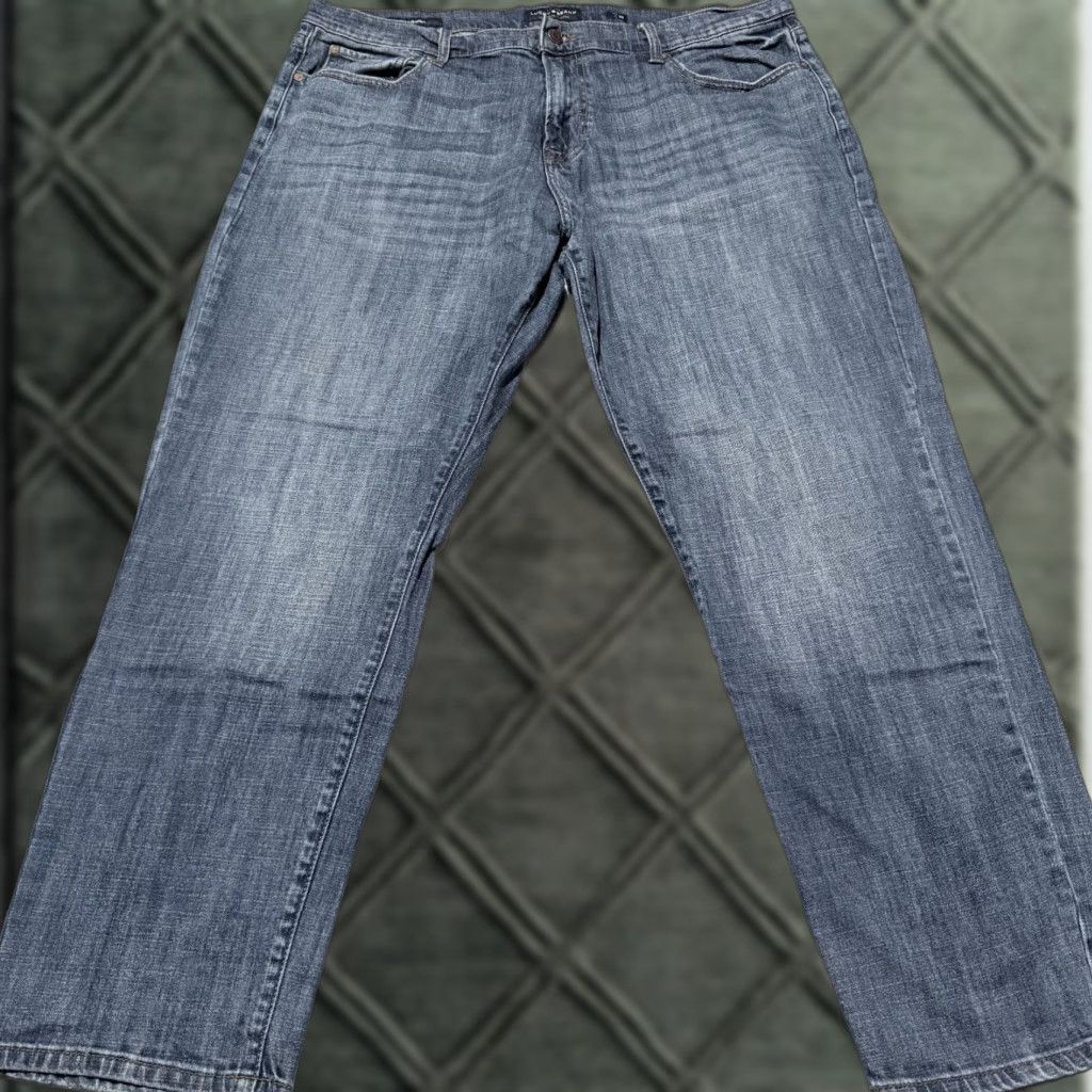 Lucky Brand Lucky Brand 221 Original Straight Jeans Men Blue Denim Mid Rise 40x30 Pockets- 40x30 Size US 40 / EU 56 - 1 Thumbnail