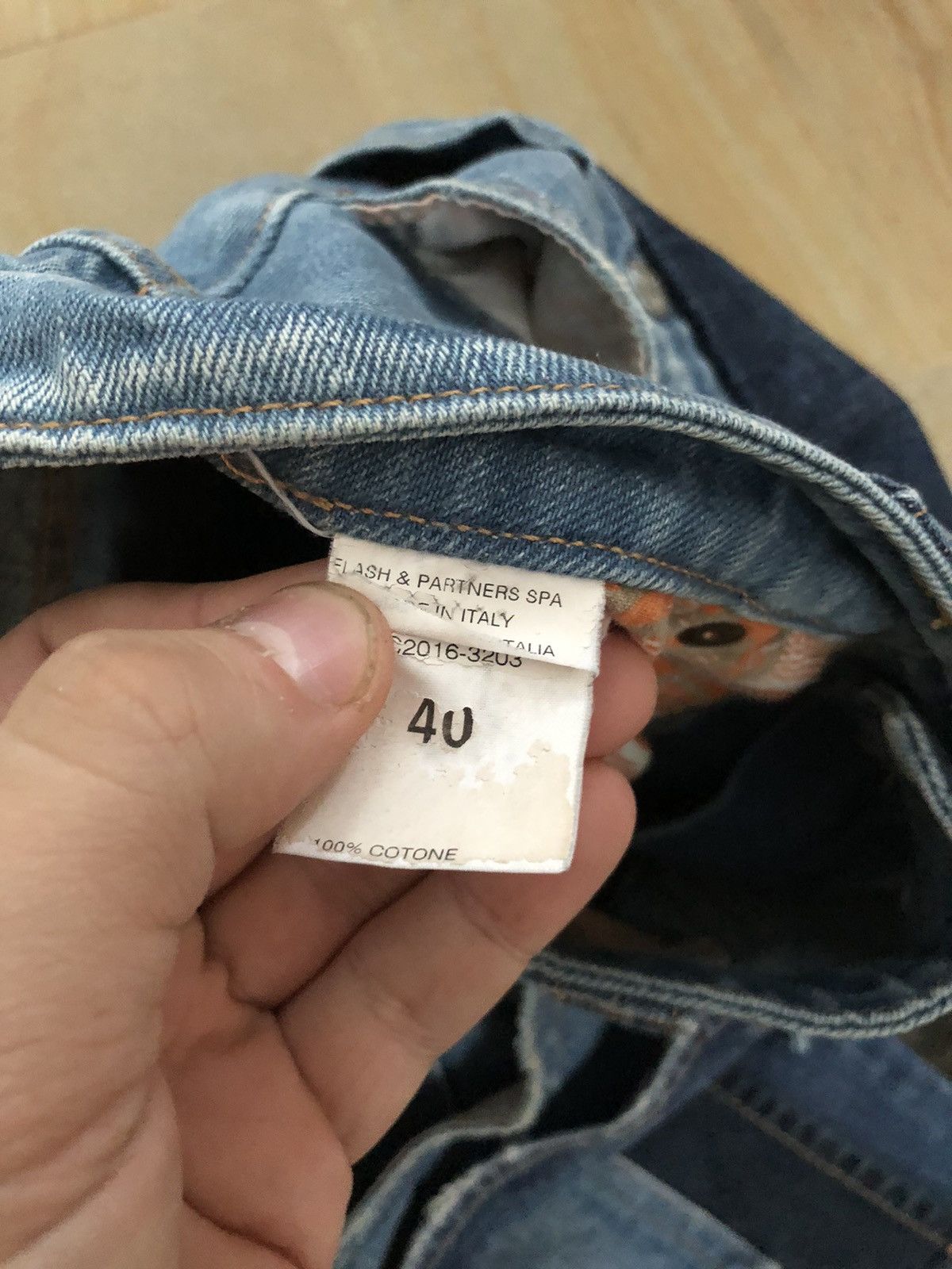 Designer × Japanese Brand × Michiko Koshino RARE MICHIKO KOSHINO DENIM SKIRT Size 27" / US 4 / IT 40 - 8 Thumbnail