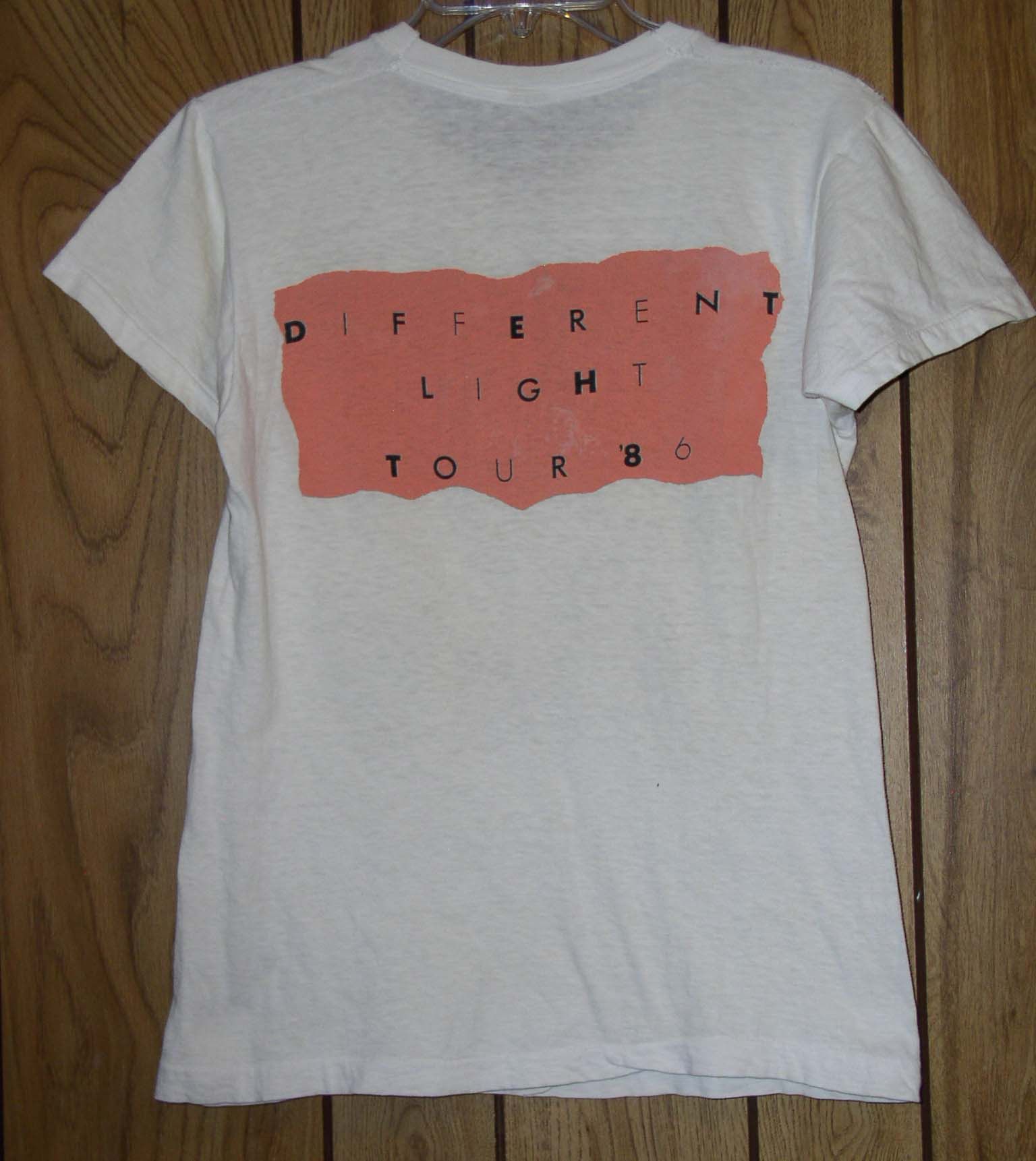 Band Tees Bangles Concert Shirt 1986 Different Light Single Stitched Size US XL / EU 56 / 4 - 2 Thumbnail