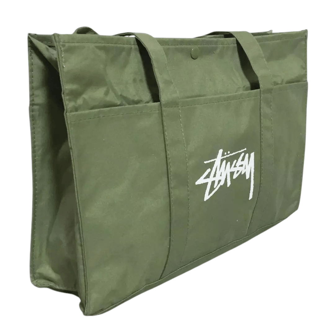Stussy Stussy Military Colour Tote Bags Stussy Magazine Size ONE SIZE - 4 Thumbnail