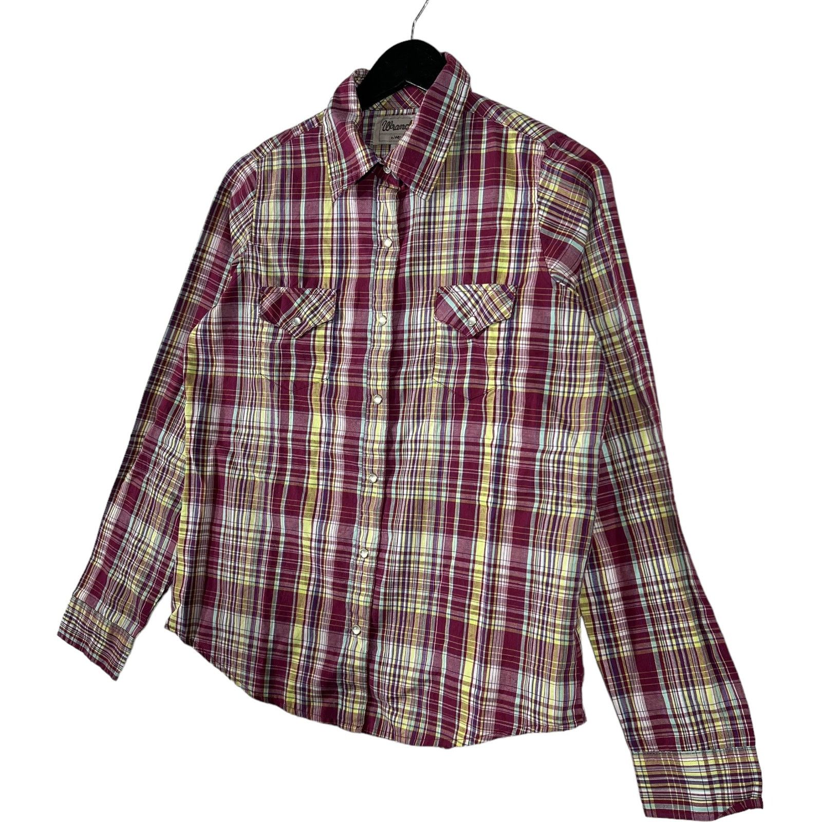 Vintage Women's Wrancher Wrangler Plaid Flannel Size US M / EU 48-50 / 2 - 3 Thumbnail