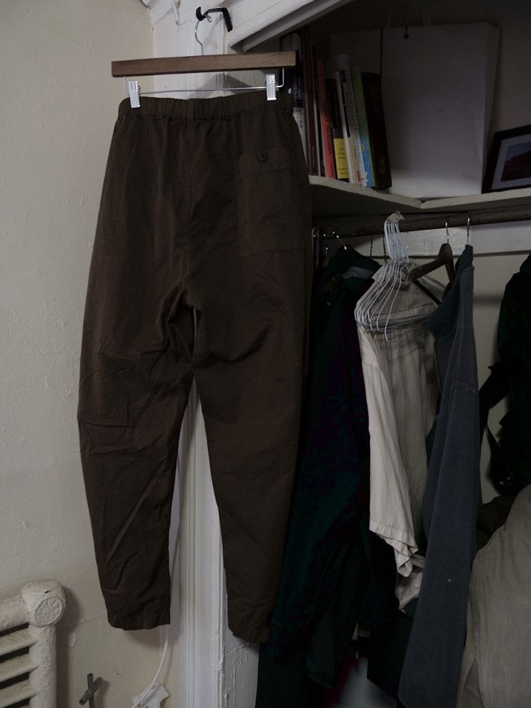 Lemaire Relaxed brown lounge pants Size US 32 / EU 48 - 4 Thumbnail