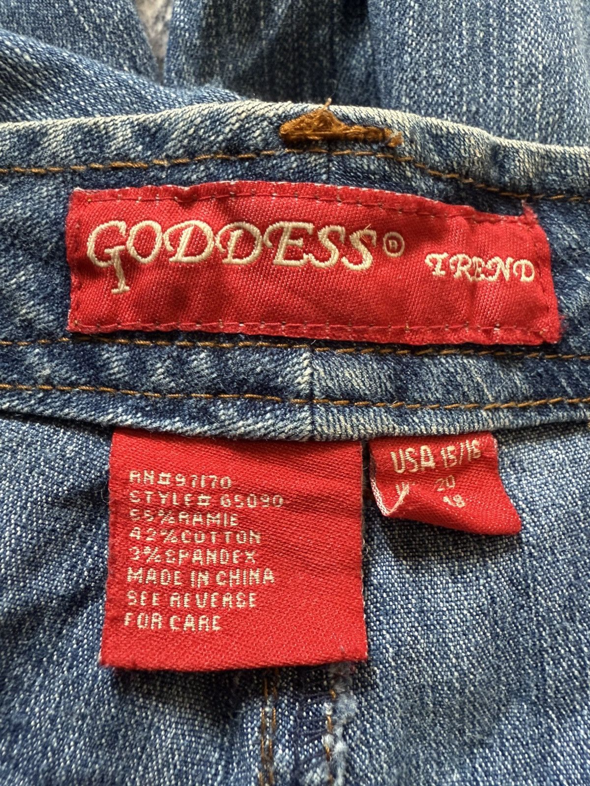 Japanese Brand × Le Grande Bleu (L.G.B.) Goddess Utility Patch Pocket Cargo Flared Jeans Size US 32 / EU 48 - 20 Thumbnail