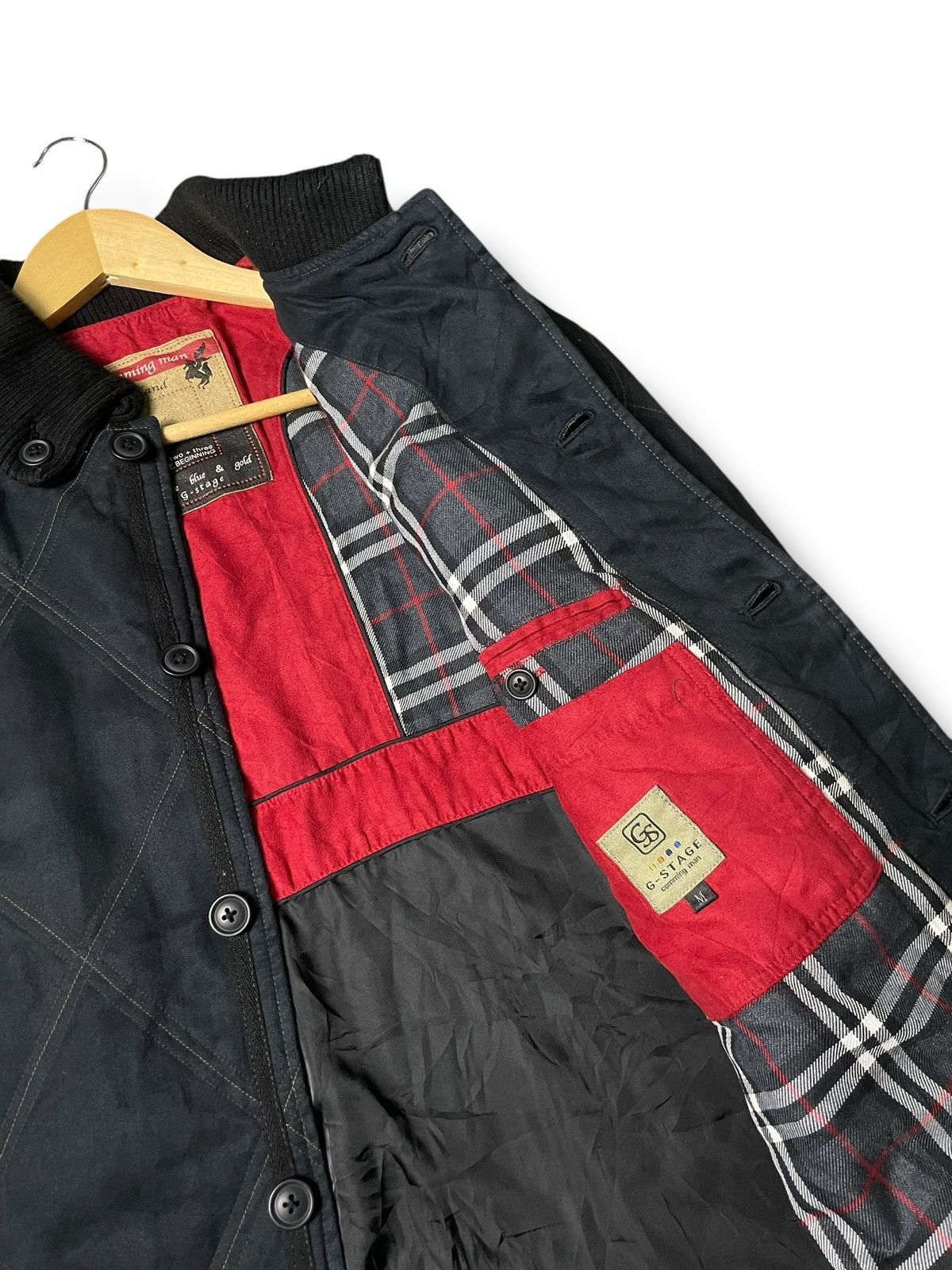 Japanese Brand × Vintage VTG G-Stage Comming Men Light Jacket (86) Size US S / EU 44-46 / 1 - 4 Thumbnail