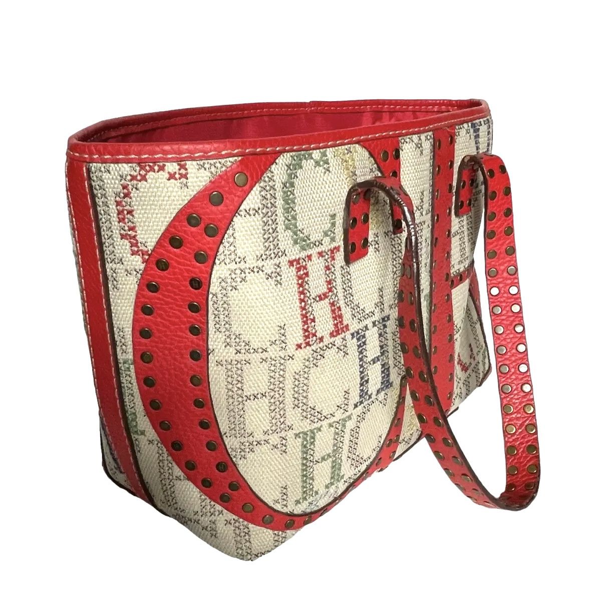 Carolina Herrera Rare crafted tote bag Carolina Herrera shoulder handbag Size ONE SIZE - 4 Thumbnail