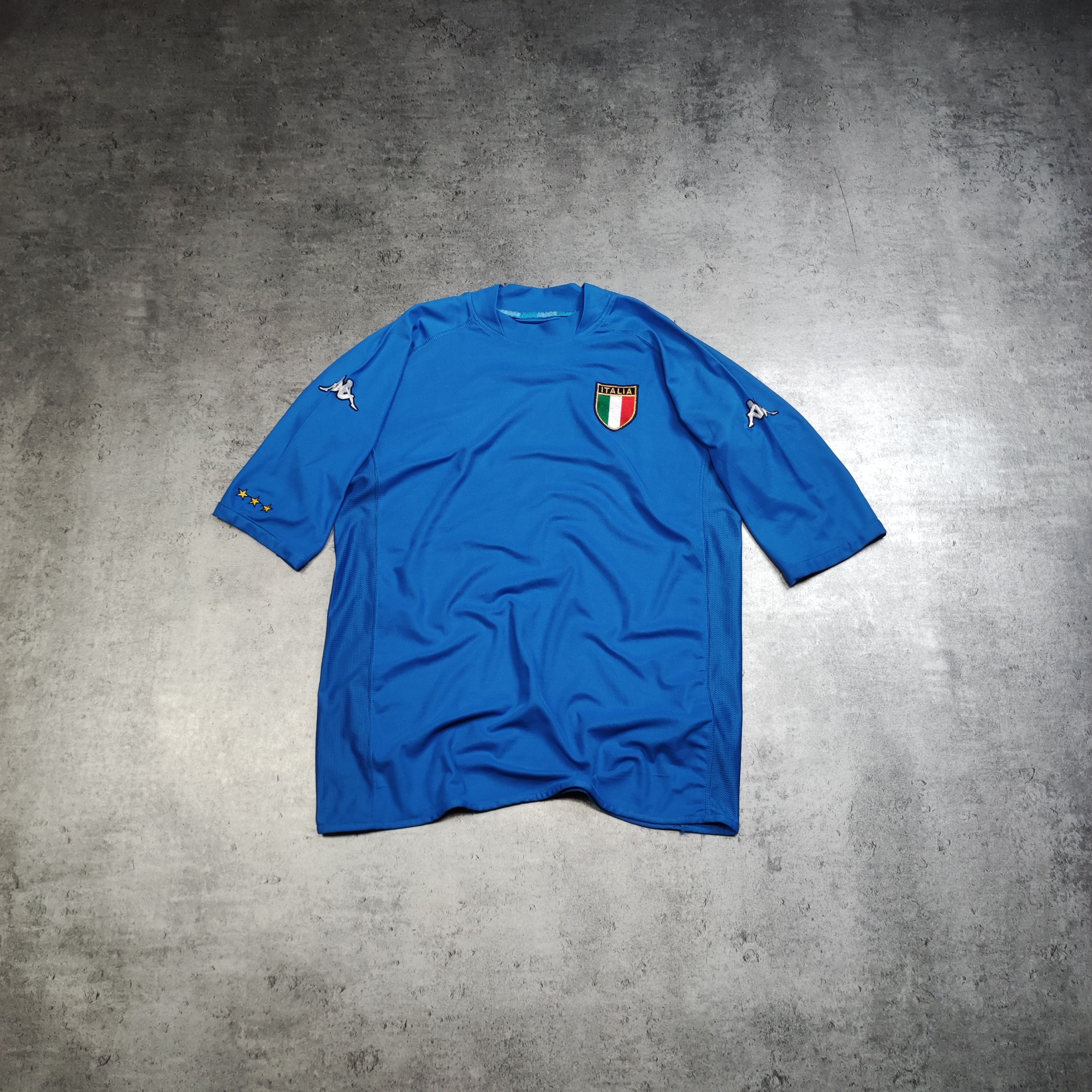 Vintage Rare Italy 2002 World Cup #10 Francesco Totti Kappa Jersey