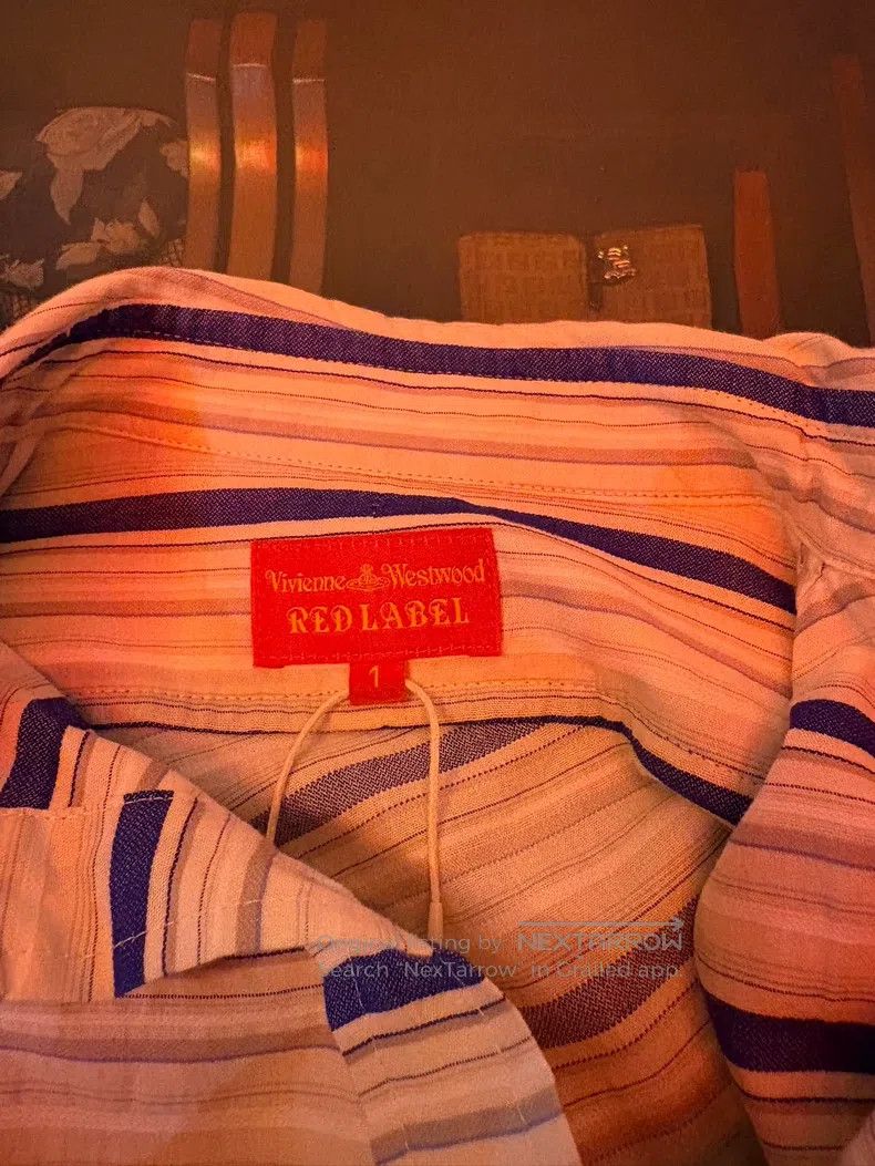 Vivienne Westwood Vivienne Westwood Vintage Striped Shirt Size S / US 4 / IT 40 - 8 Thumbnail