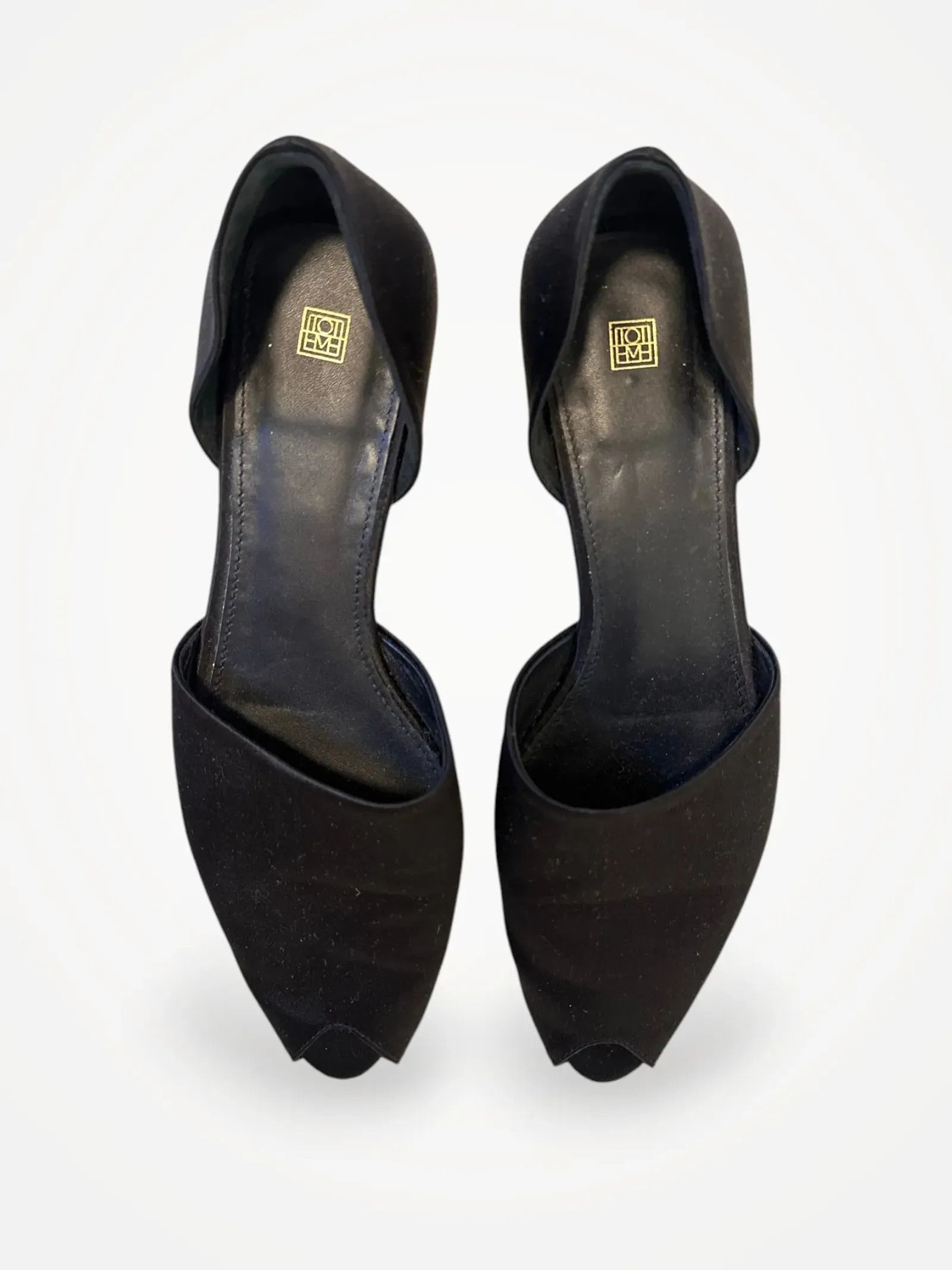 Toteme Toteme TOTEME Satin Flats Ballet Flats Size US 7 / IT 37 - 1 Thumbnail