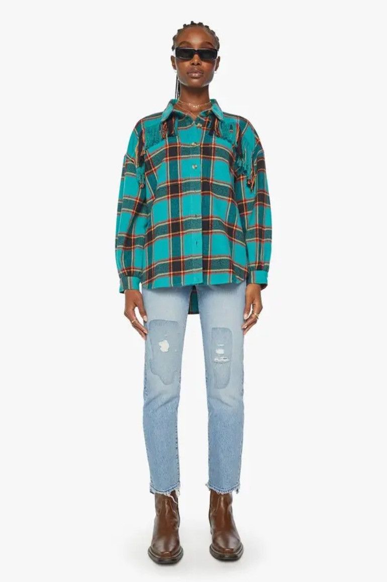 MOTHER Fringe Benefits Western Plaid Size US XL / EU 56 / 4 - 6 Thumbnail