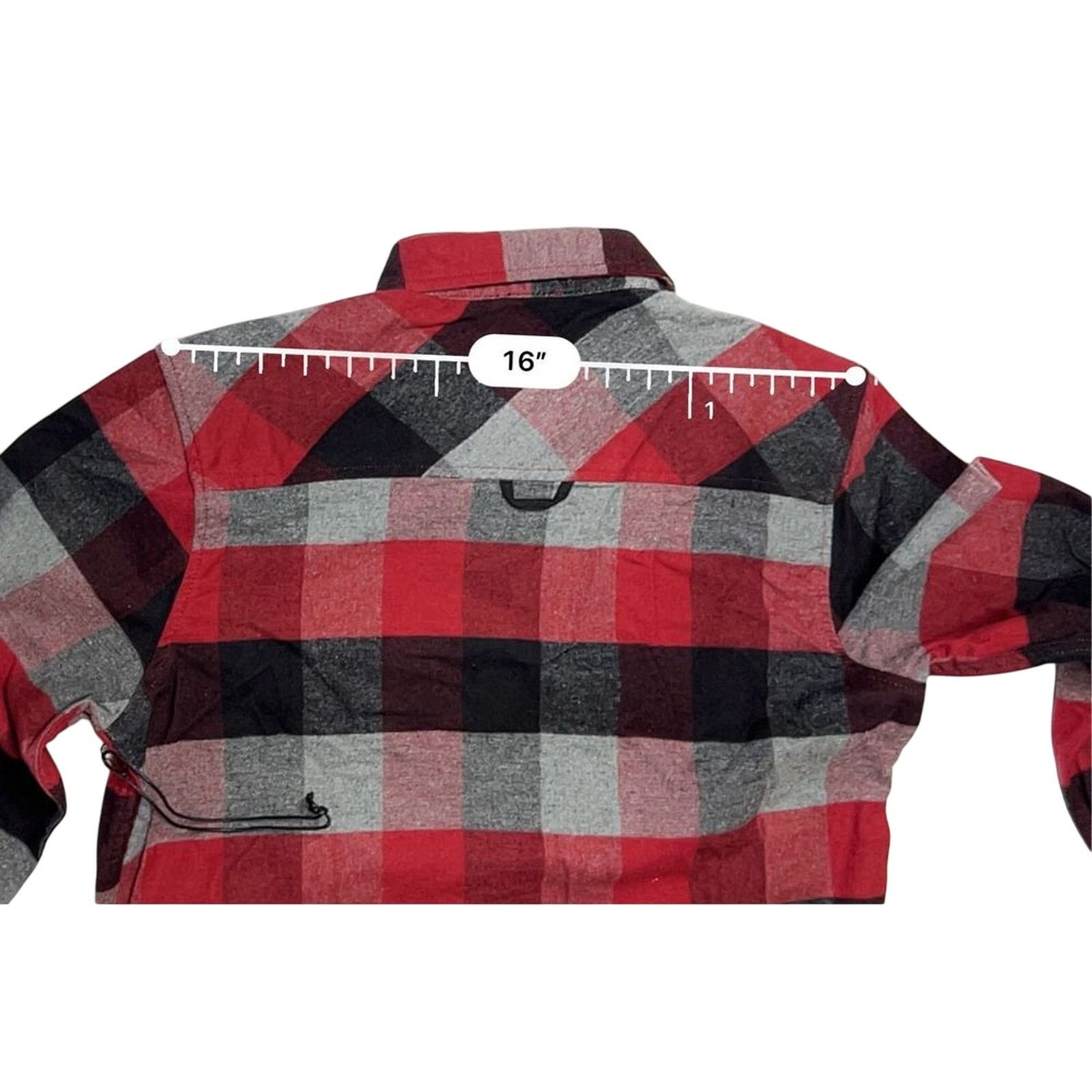 Kenneth Cole Kenneth Cole Slim Fit Stretch Red Flannel BU Shirt SMALL Size US S / EU 44-46 / 1 - 6 Thumbnail
