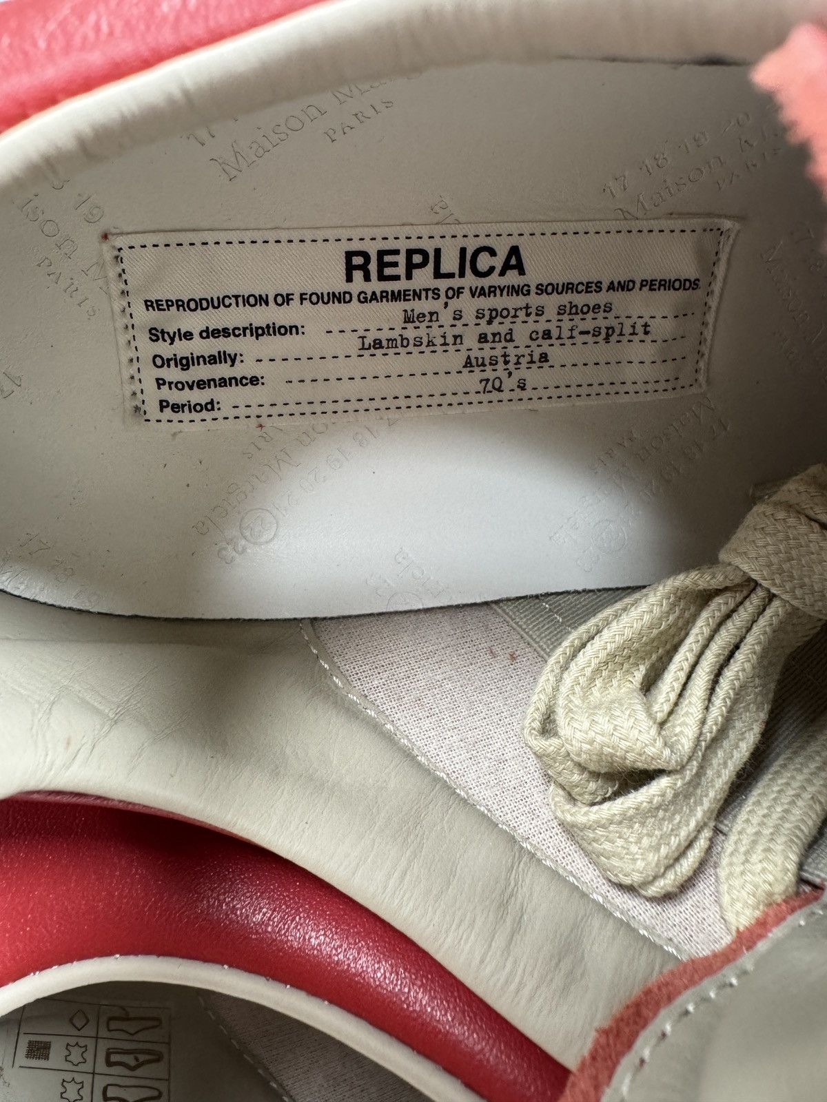 Maison Margiela Maison Margiela Replicas Red Size US 7 / EU 40 - 5 Thumbnail