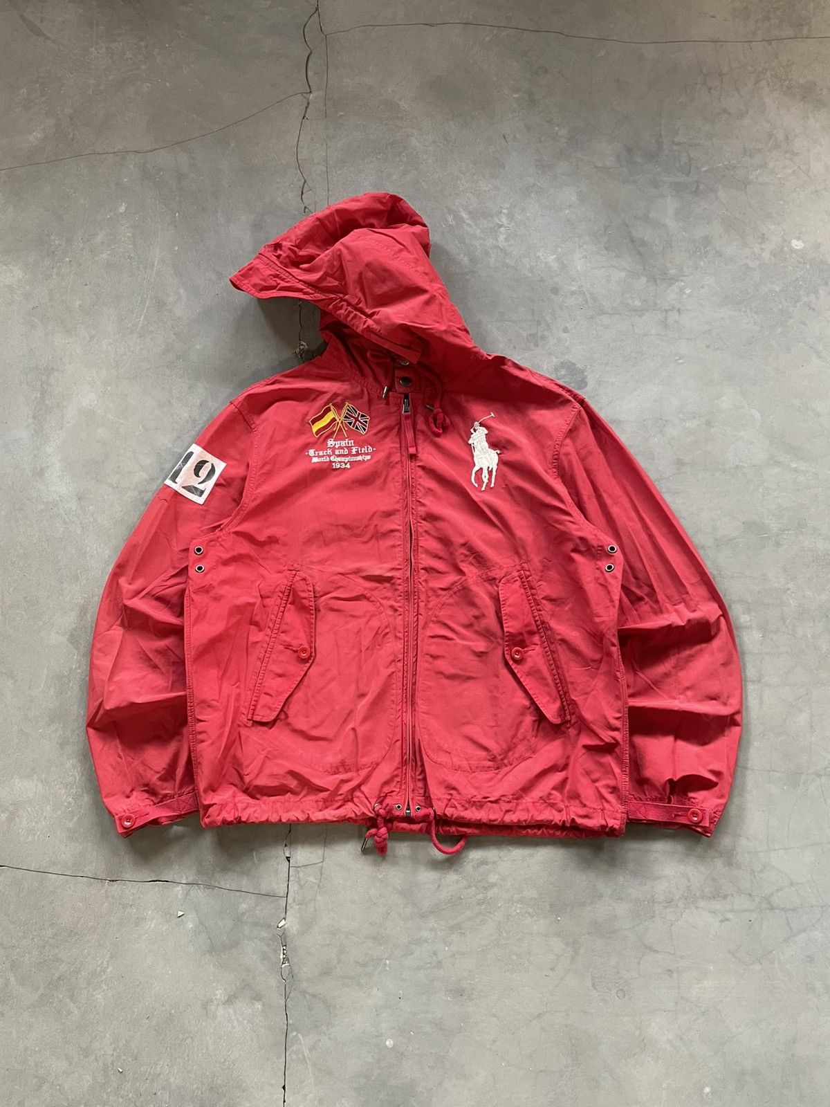 RARE Vintage Polo Ralph Lauren Spain Track And Field Jacket