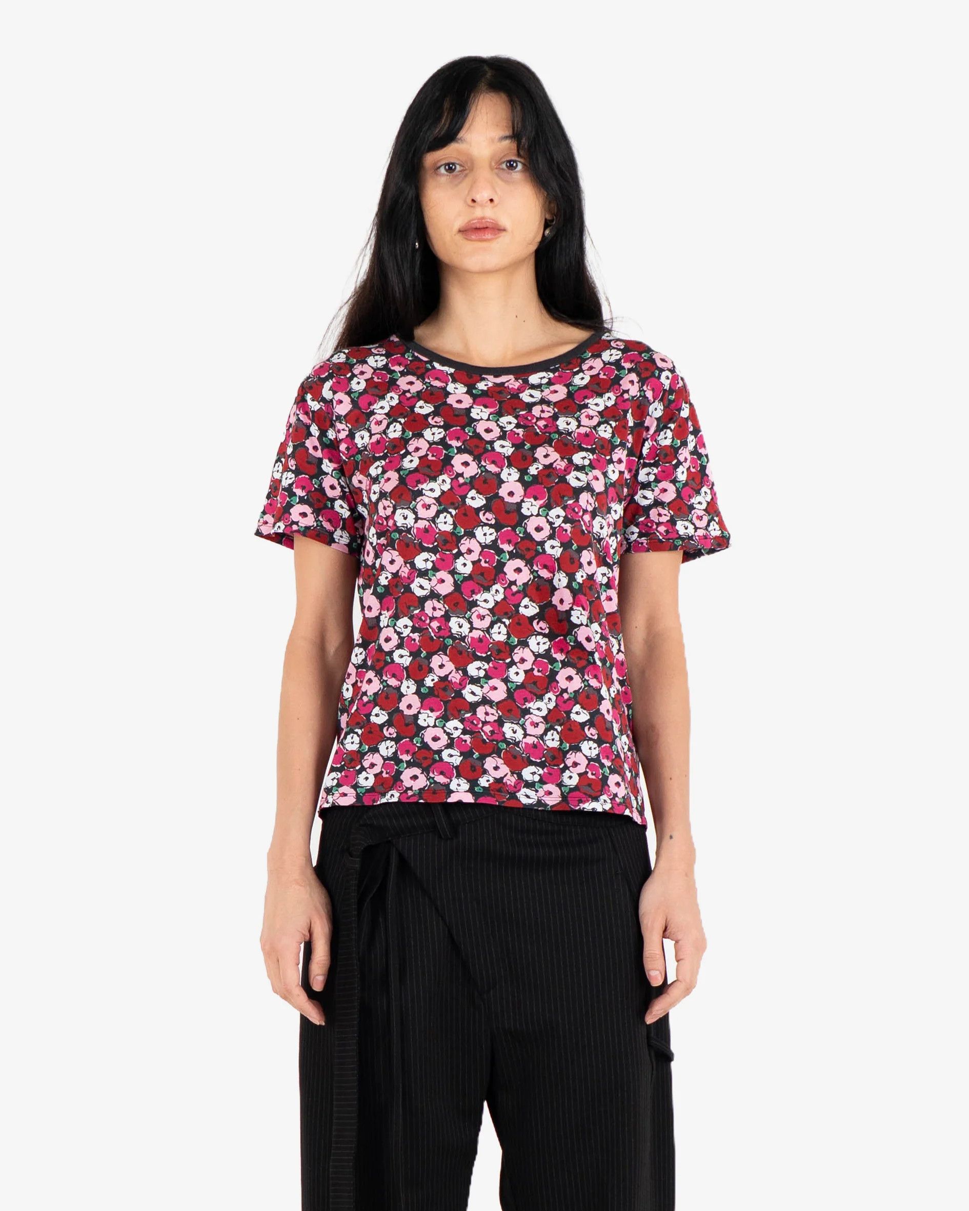 Saint Laurent Paris Floral Printed Multicolor T-Shirt Regular price Size S / US 4 / IT 40 - 5 Thumbnail