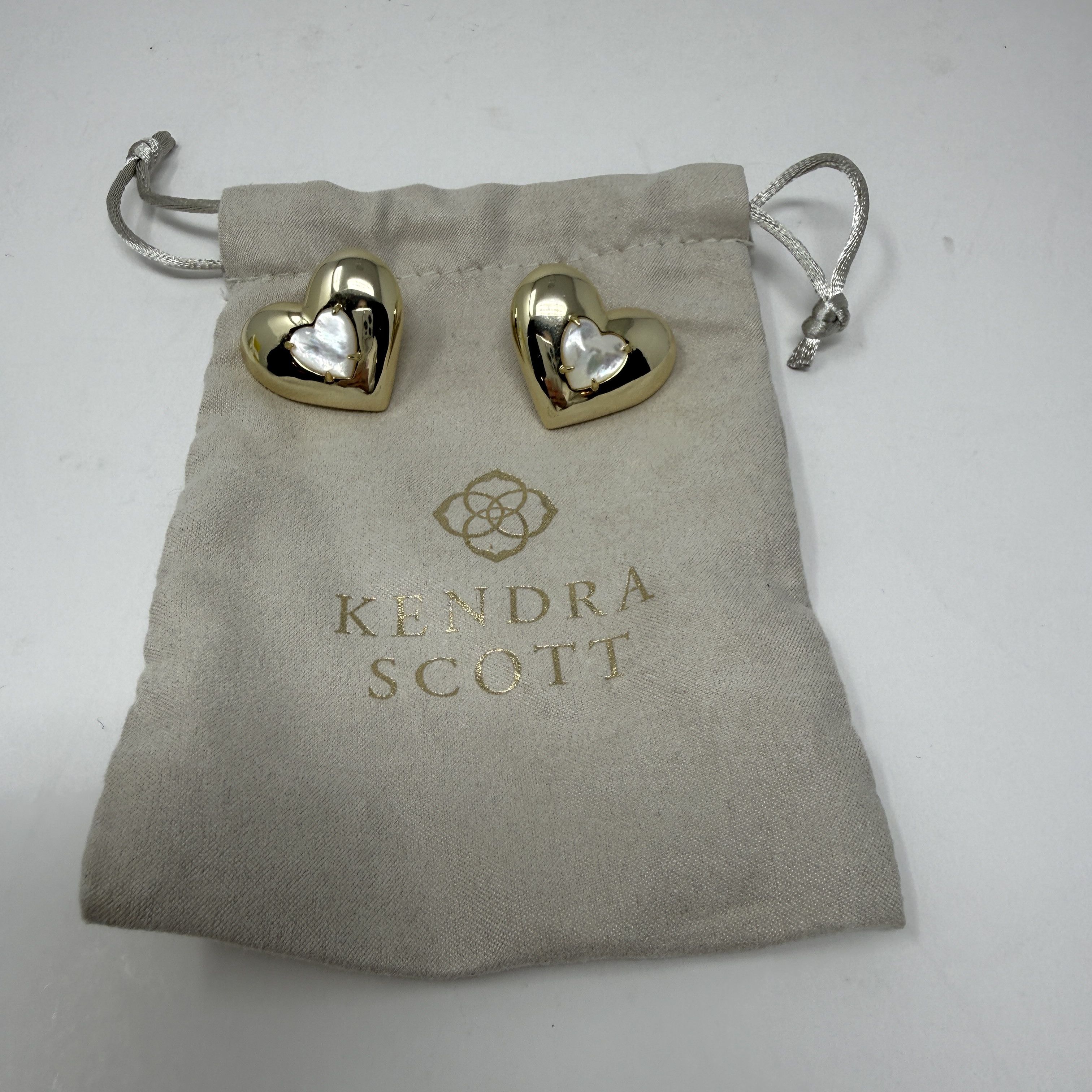 Kendra Scott Kendra Scott Sasha Heart 14k Gold Plated Size ONE SIZE - 1 Thumbnail