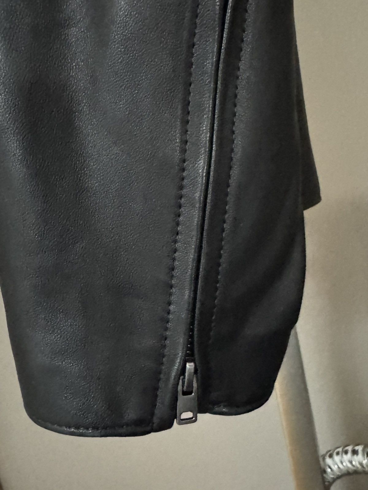 Vince Vince Men’s Lambskin Leather Zip-Up Jacket Size US S / EU 44-46 / 1 - 4 Thumbnail