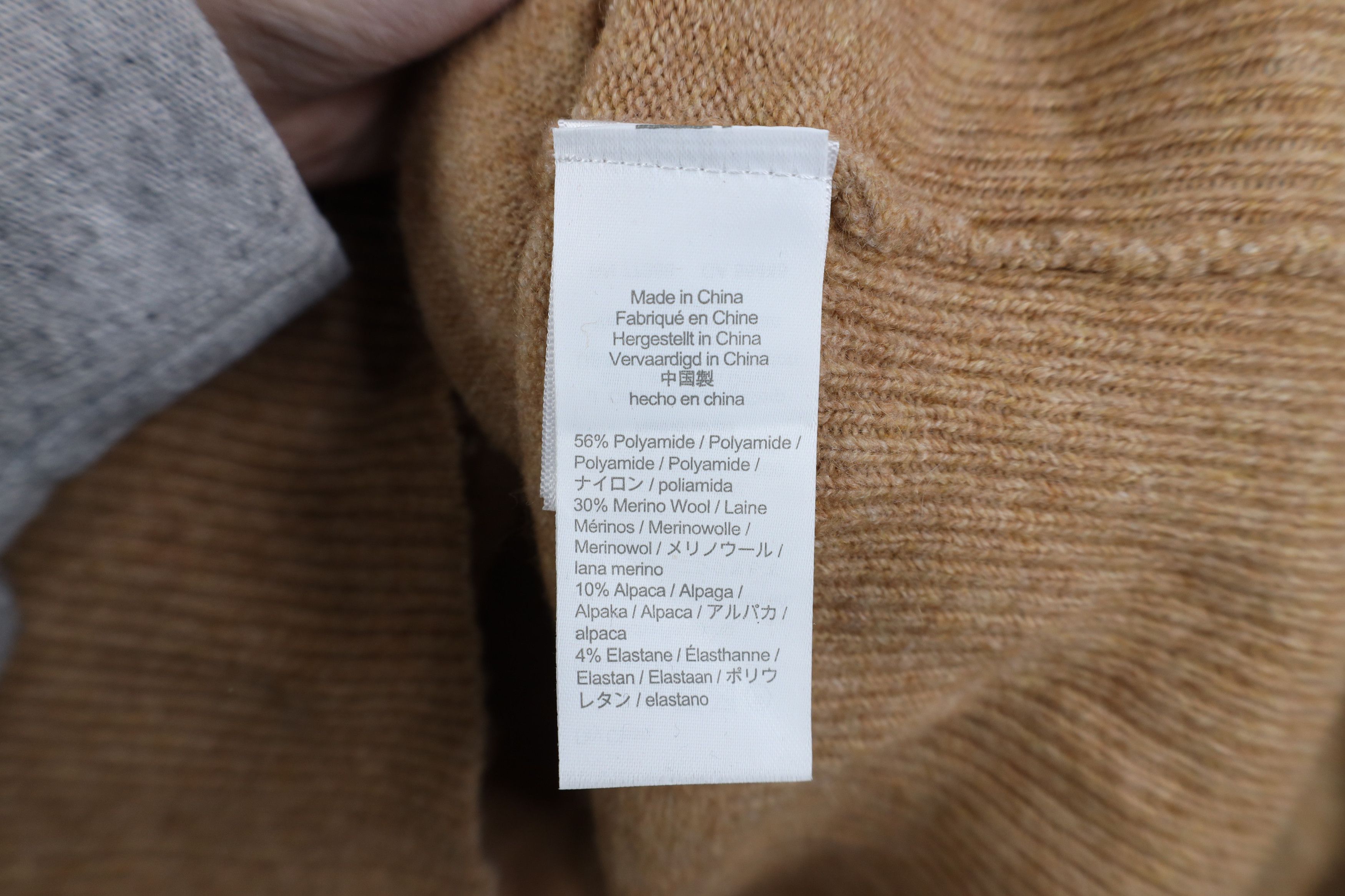 J.Crew J Crew Merino Wool Alpaca Supersoft Yarn Knit Hoodie Sweater Size XS / US 0-2 / IT 36-38 - 8 Thumbnail