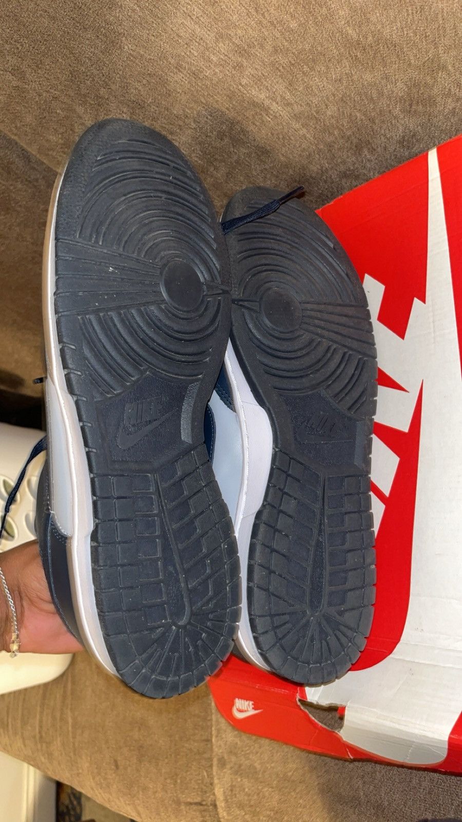 Nike Size 13 - Nike Dunk Low Georgetown Size US 13 / EU 46 - 6 Thumbnail