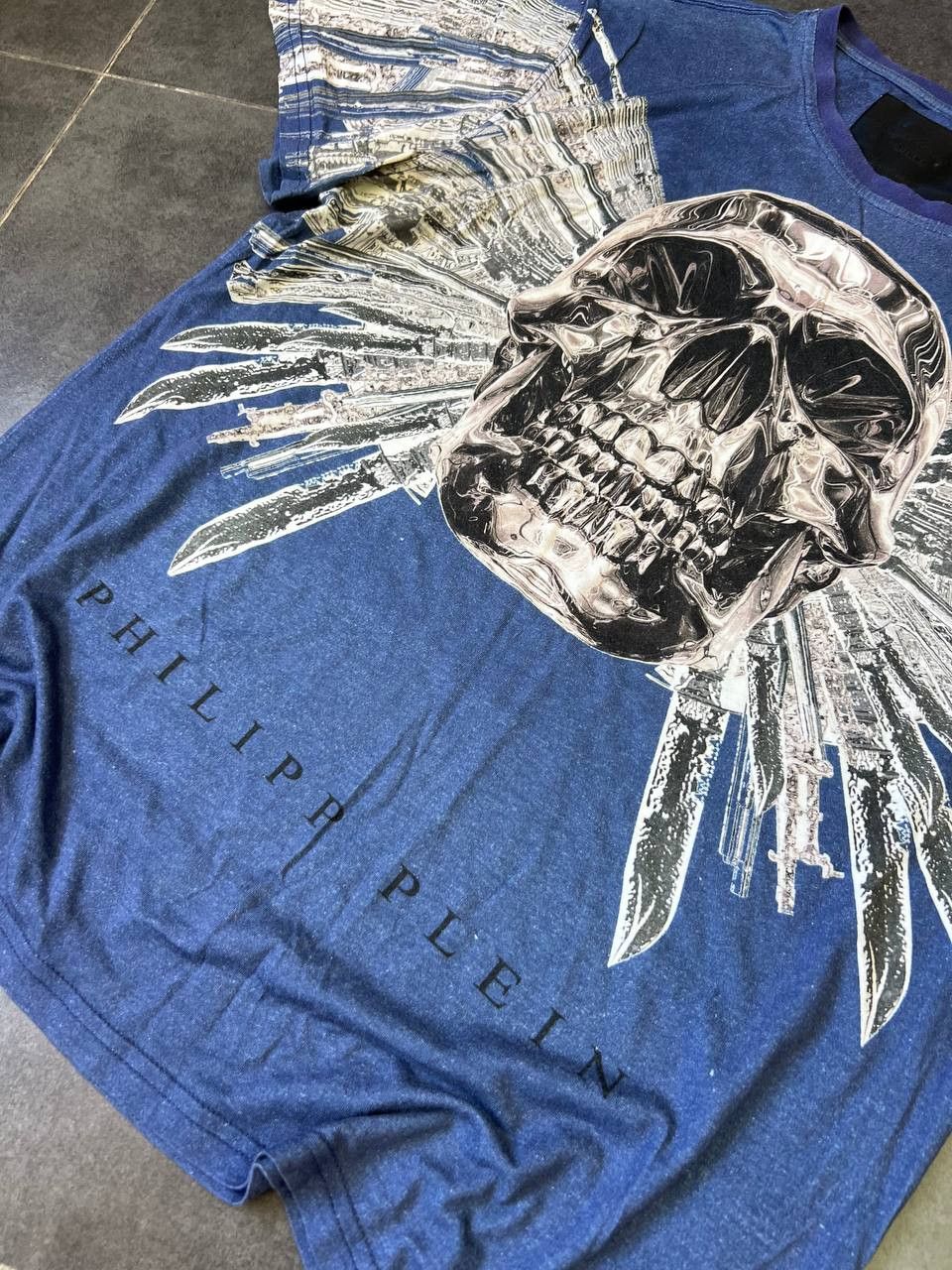 Philipp Plein SS14 Philip Plein skull tee Size US XL / EU 56 / 4 - 3 Thumbnail