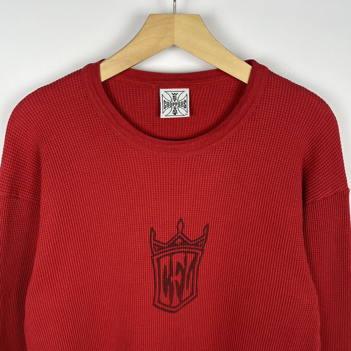 West Coast Choppers Vintage West Coast Choppers rare big logo longsleeve 90’s Size US M / EU 48-50 / 2 - 21 Thumbnail