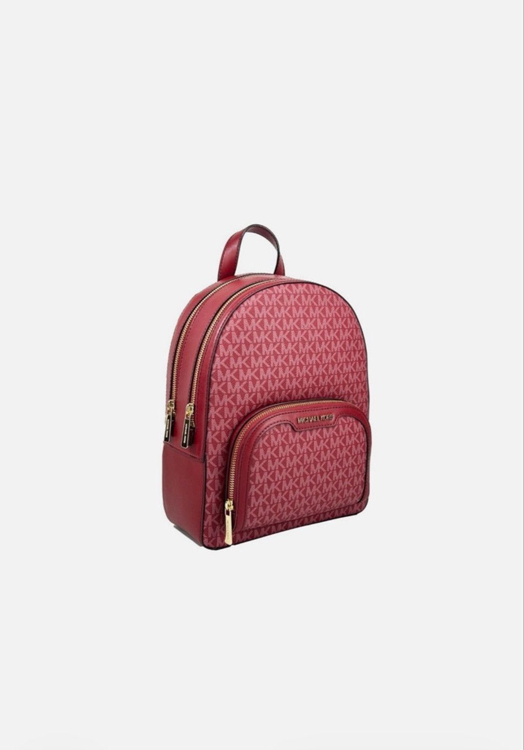 Michael Kors Michael Kors Jaycee Cherry Monogram Mid Zip Pocket Backpack Size ONE SIZE - 2 Thumbnail