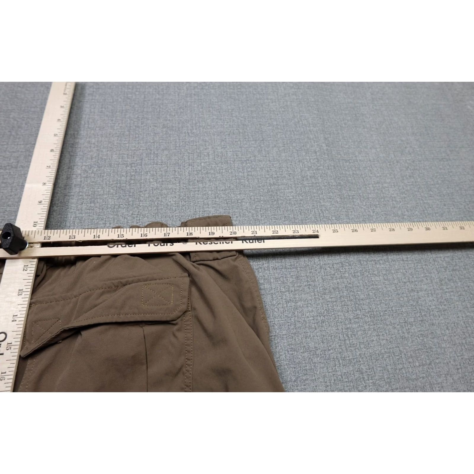 Duluth Trading Company Duluth Trading Co Cargo Pants Mens 42x34 Brown Nylon Elastic Waist Pockets Quick Dry Workwear Size US 42 / EU 58 - 6 Thumbnail