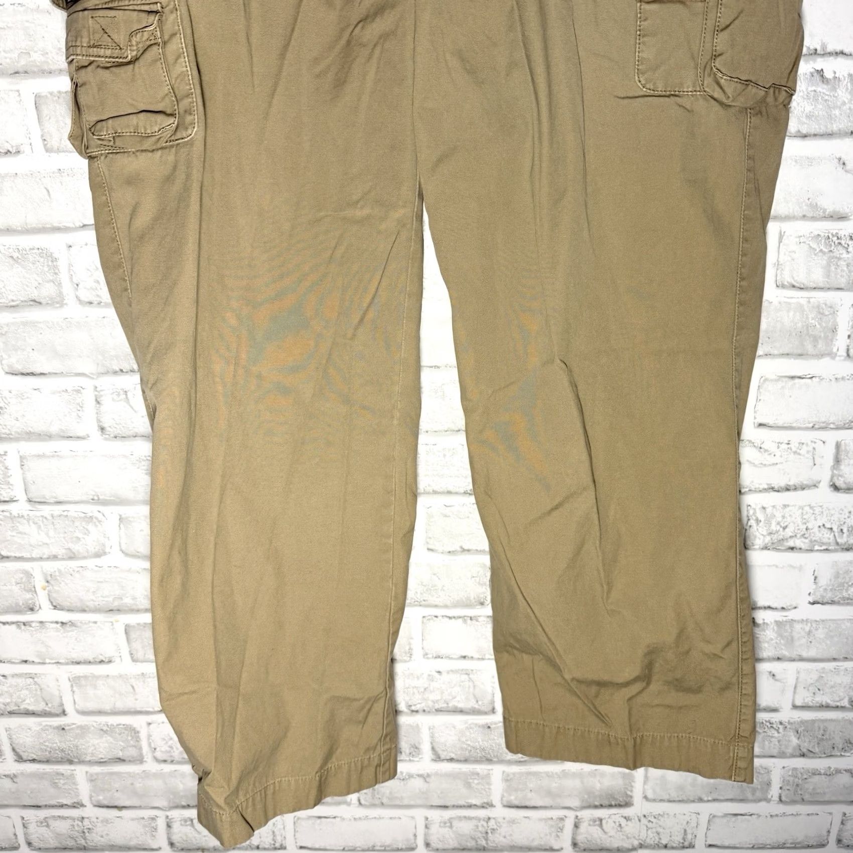 Orvis VTG Orvis Cargo Pants Mens 38x29 100% Cotton Tan Brown Size US 38 / EU 54 - 3 Thumbnail