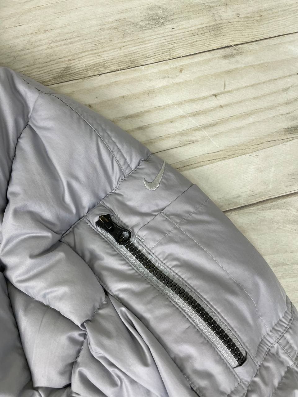 Nike Vintage Nike Down Hooded Jacket 00s Travis Style Y2K Size US M / EU 48-50 / 2 - 7 Thumbnail