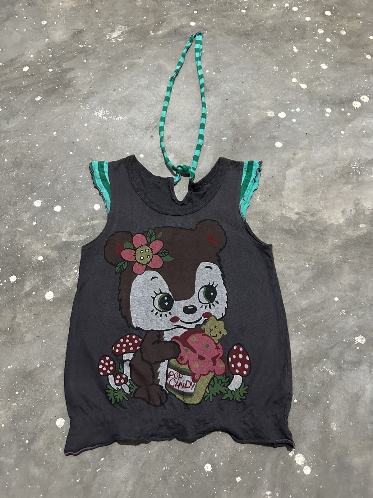 Japanese Brand Grand Ground Cute Japanese Cartoon Sleeveless Size S / US 4 / IT 40 - 6 Thumbnail