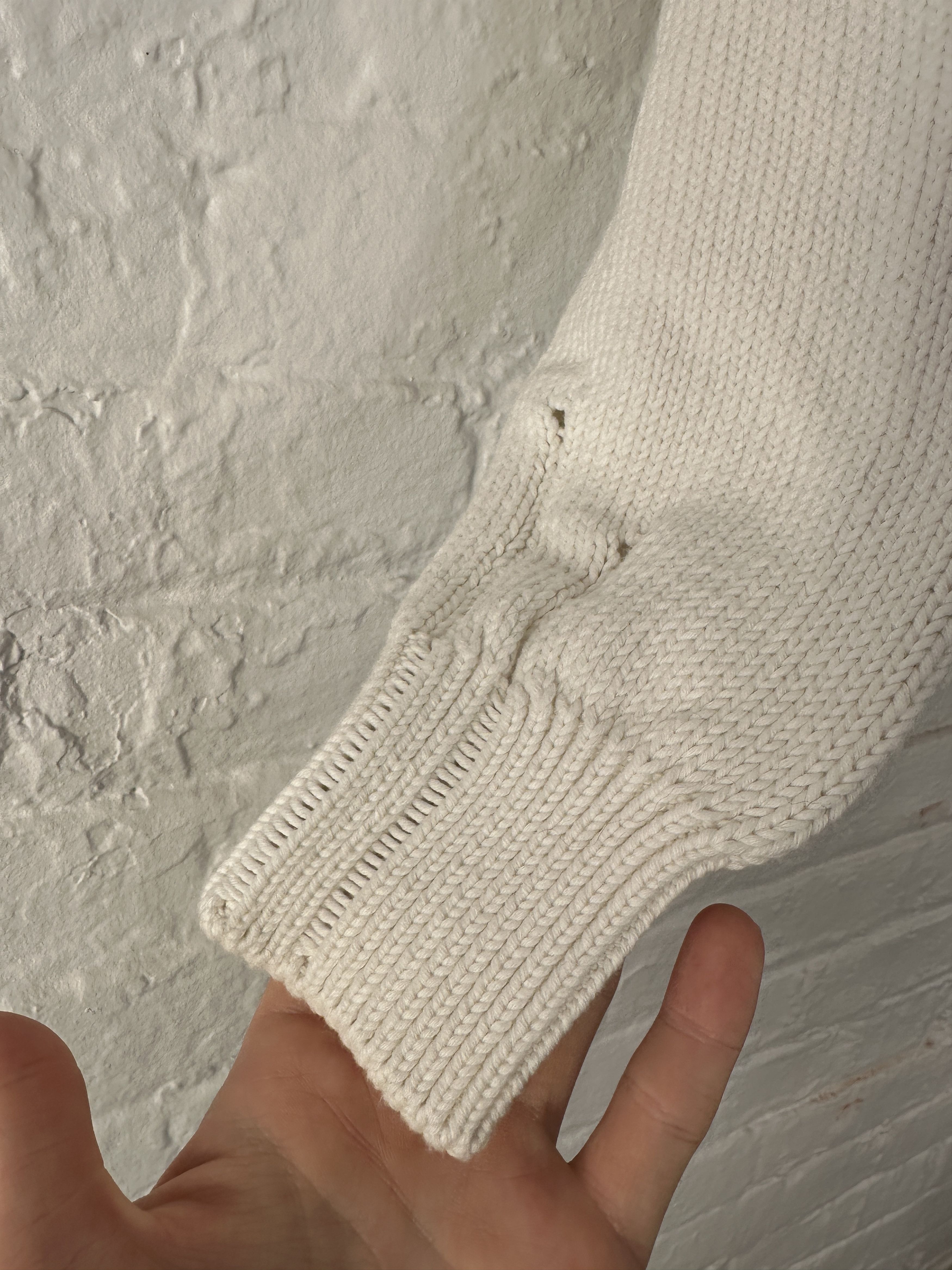 Maison Margiela Maison Margiela Distressed Knit Sweater Size US S / EU 44-46 / 1 - 4 Thumbnail