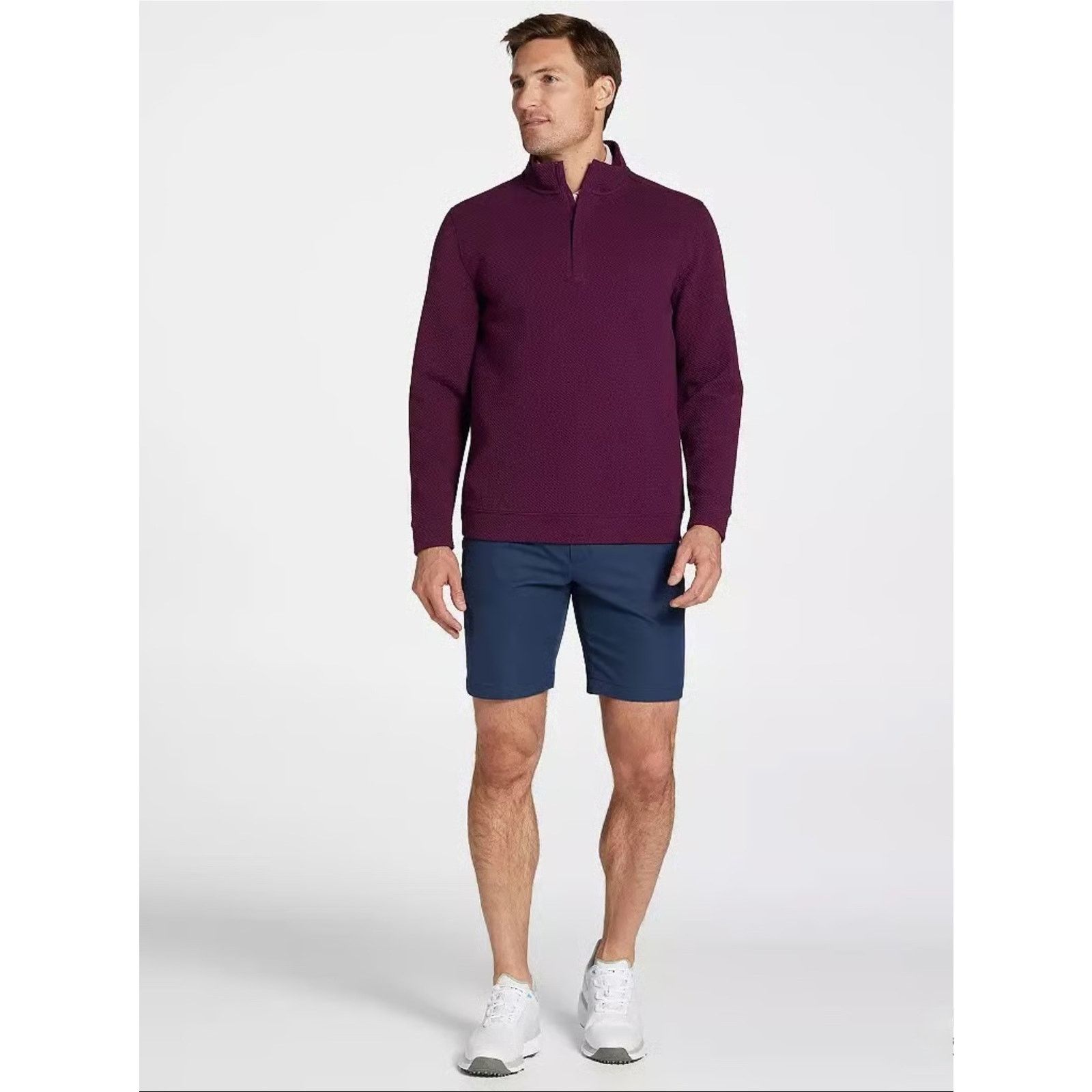 Other NWT Walter Hagen Clubhouse Textured 1/4 Zip Golf Pullover SM Size US S / EU 44-46 / 1 - 1 Thumbnail