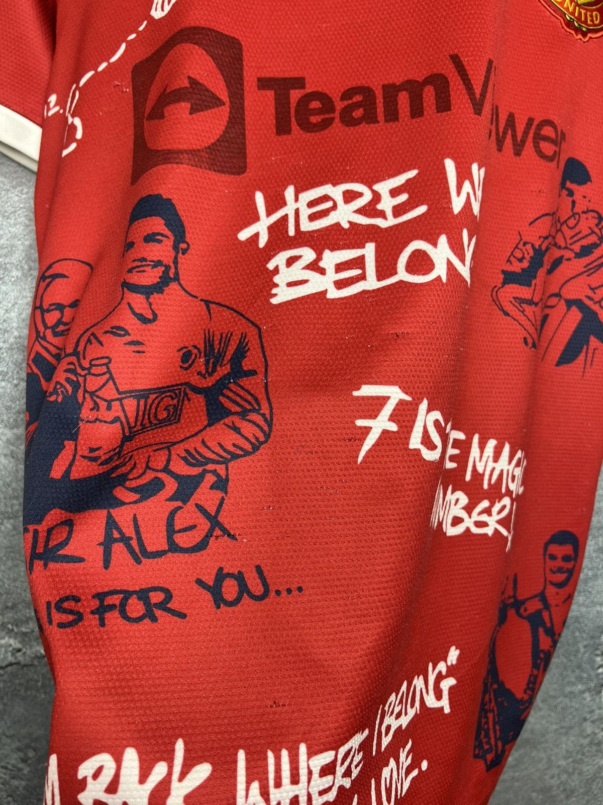 Hypebeast Manchester x Dodici Otto IShowSpeed Style Ronaldo Jersey Size US M / EU 48-50 / 2 - 7 Thumbnail