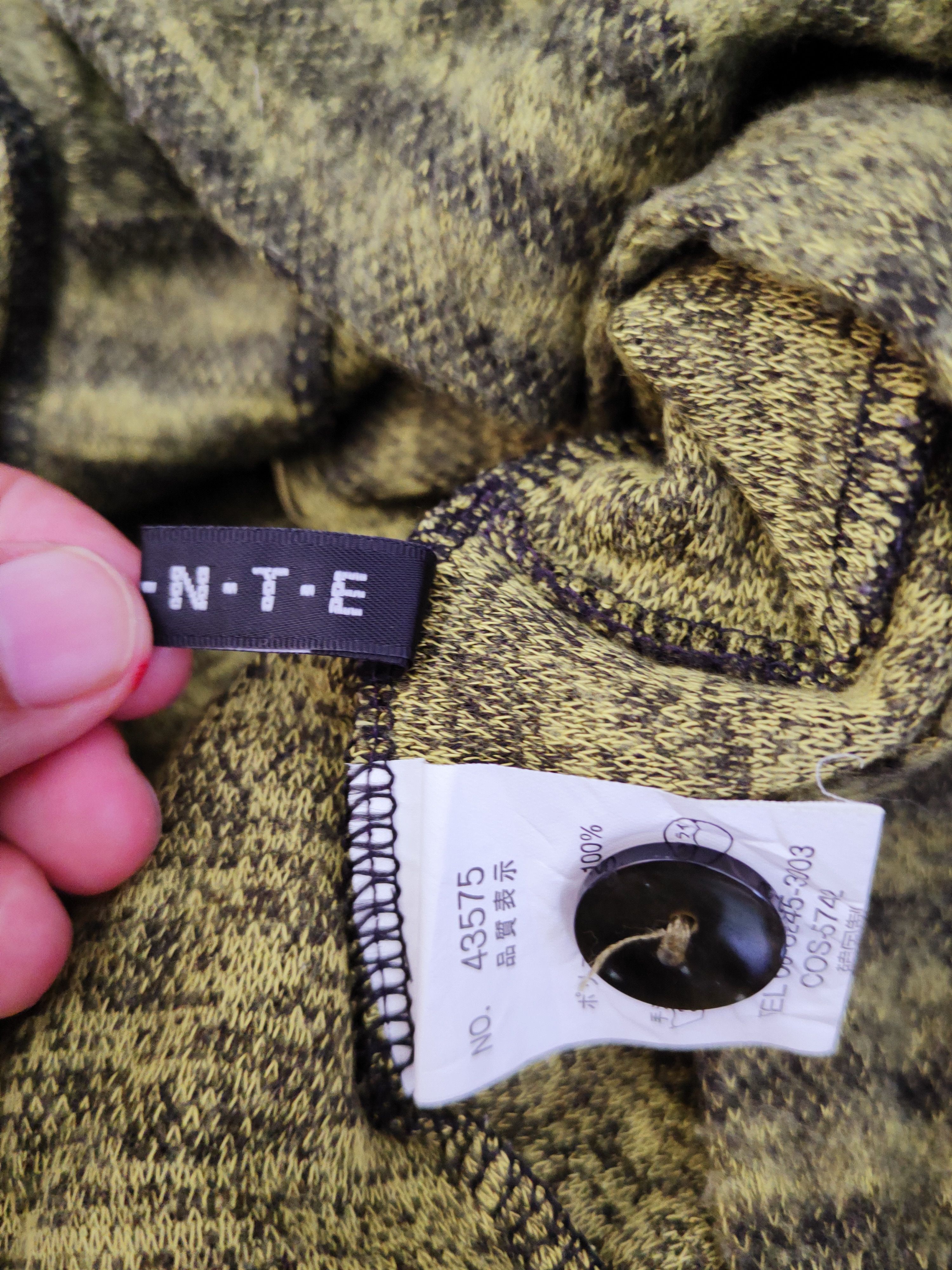 Homespun Knitwear × Japanese Brand × Vintage Viante Green Knitwear Button Up Shirts #W557 Size M / US 6-8 / IT 42-44 - 11 Thumbnail
