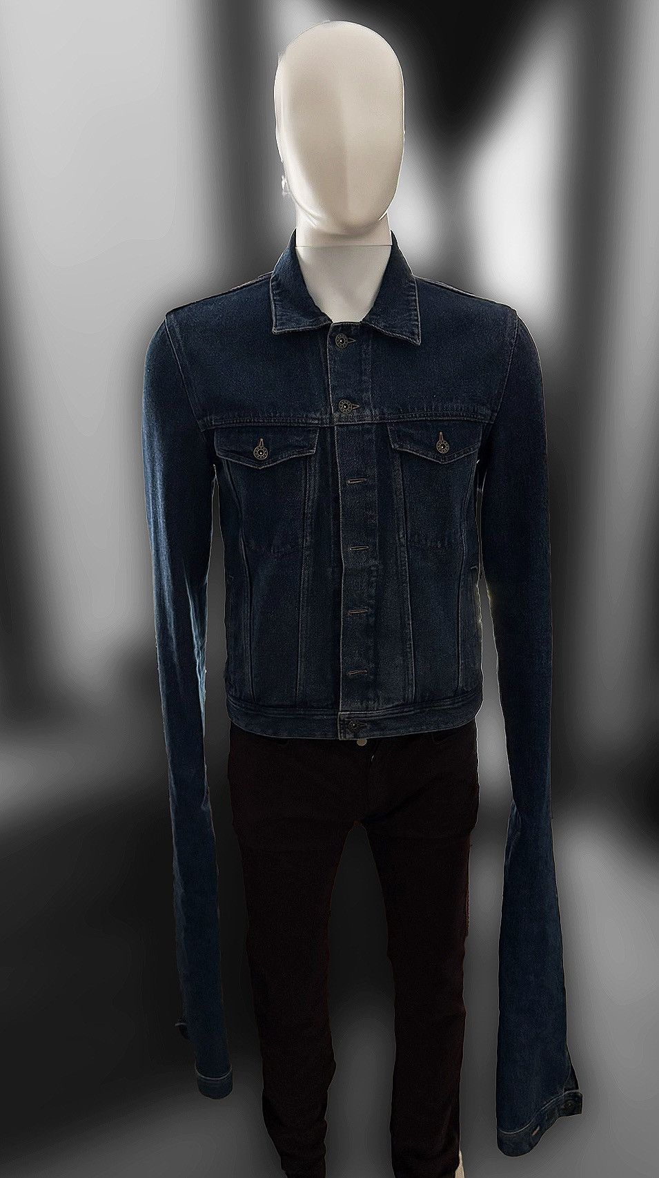 Y/Project Y/Project Iconic Extended Sleeve Denim Jacket Size US S / EU 44-46 / 1 - 4 Thumbnail