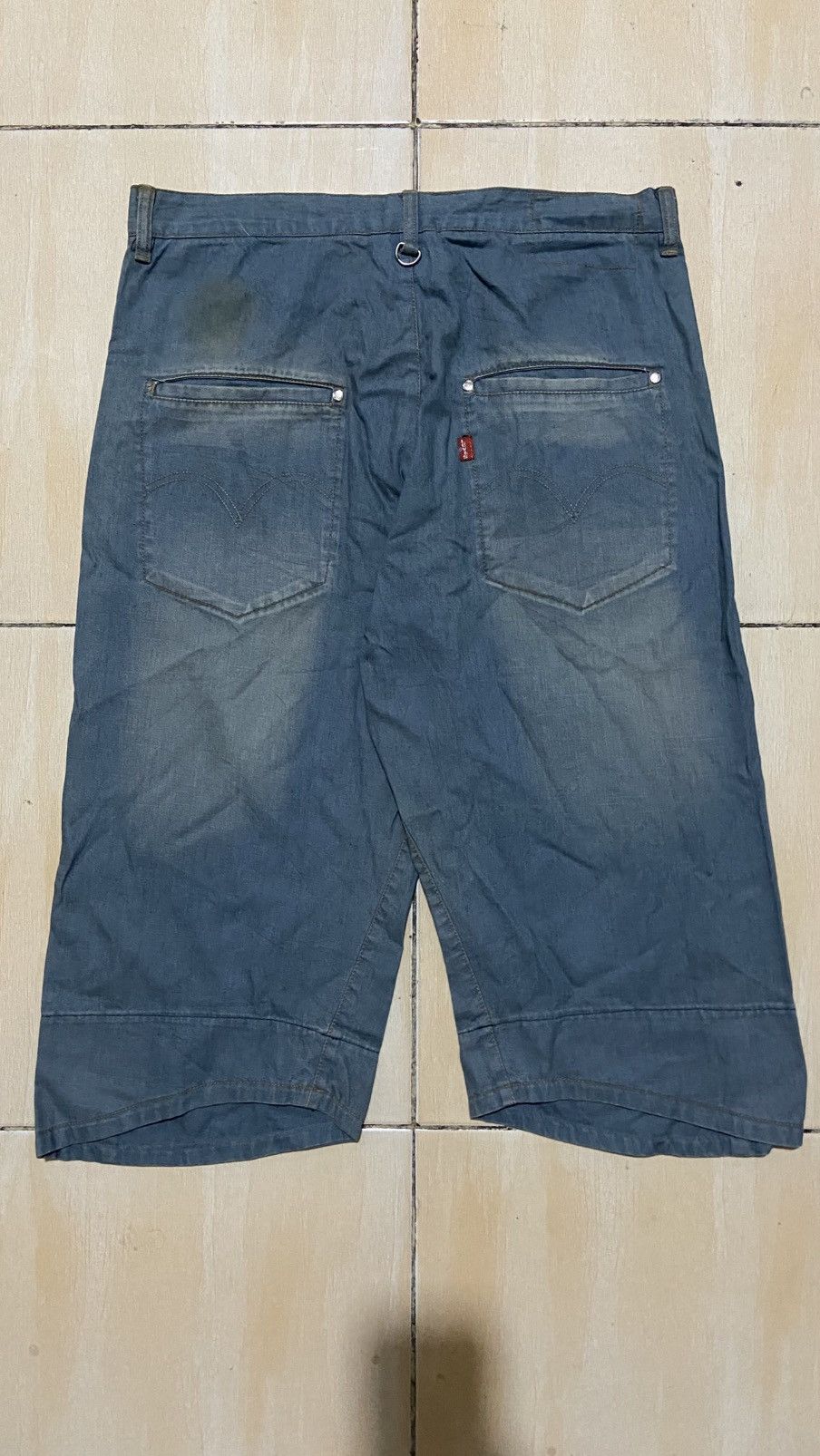 Levi's Vintage Clothing Levi’s Engineered Jorts Y2K Jeans Made in Japan Size US 34 / EU 50 - 6 Thumbnail