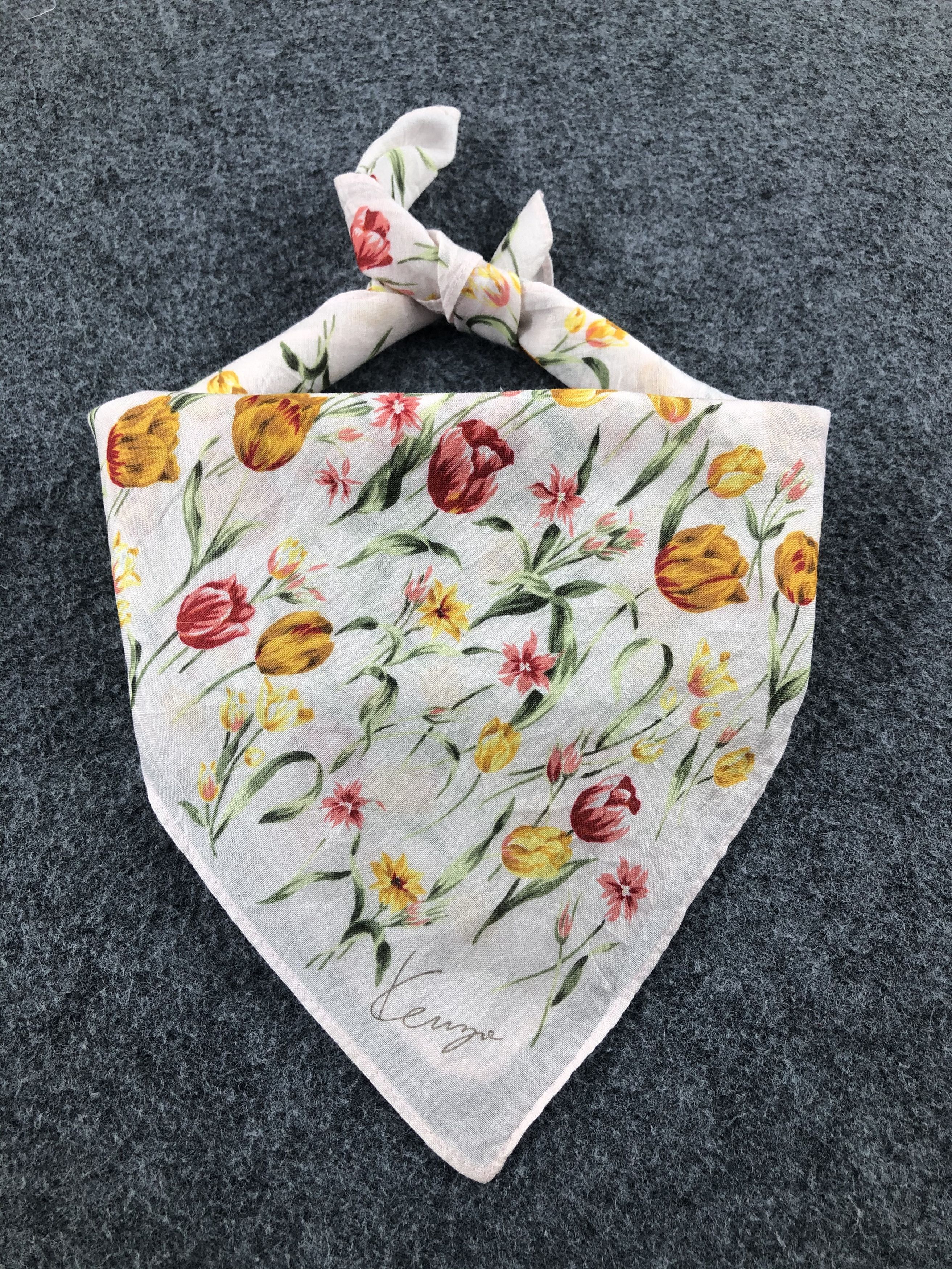 Kenzo × Vintage Kenzo Handkerchief / Bandana / Neckerchief Size ONE SIZE - 1 Thumbnail