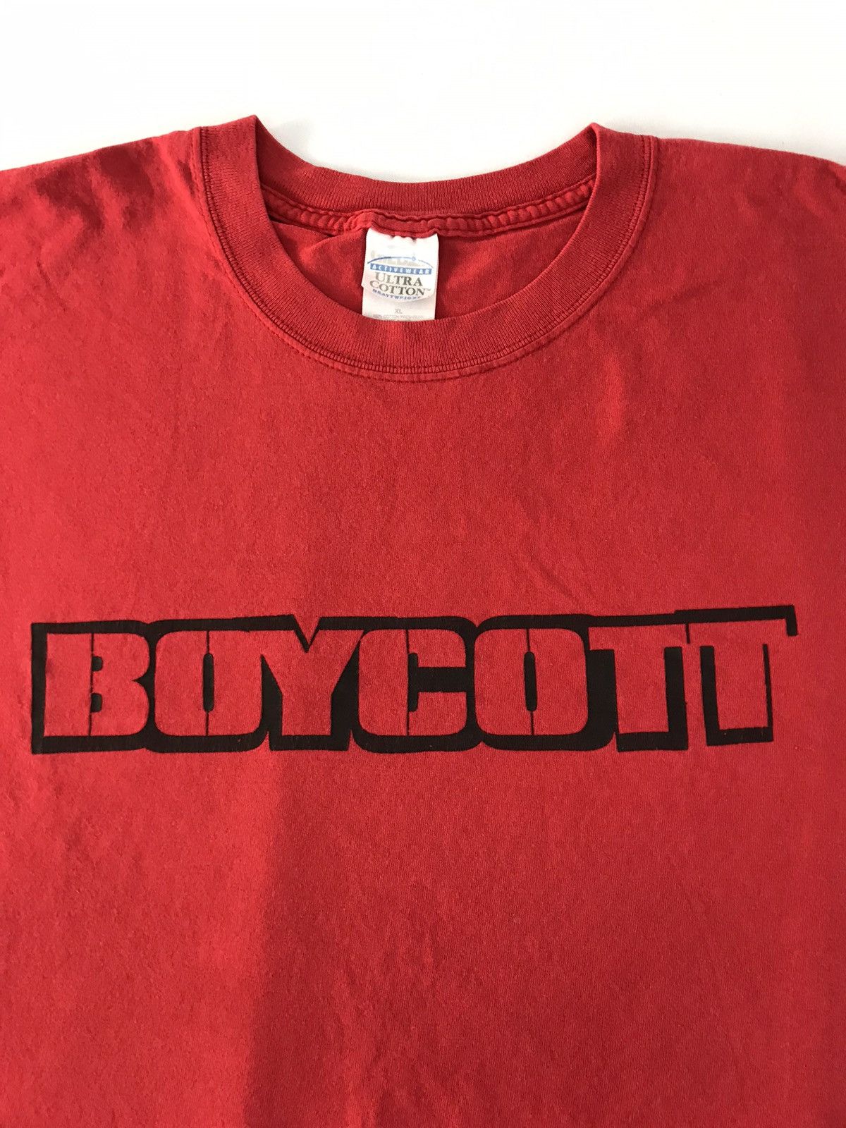 Boycott Boycott HBO Film Drama Spell Out Big Logo Printed Tee Size US XL / EU 56 / 4 - 4 Thumbnail