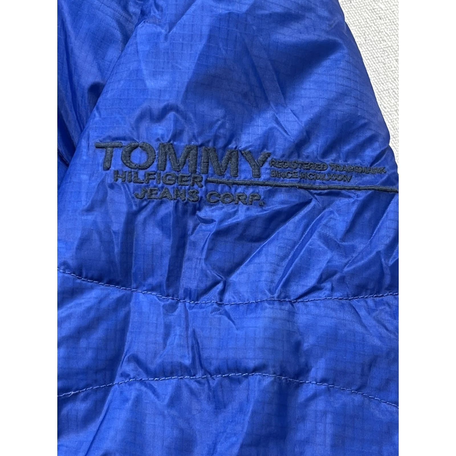 Tommy Hilfiger VINTAGE Tommy Hilfiger Puffer Jacket Flag Blue Men’s M Ski Ripstop Down Quilted Coat Mens Coat Size US M / EU 48-50 / 2 - 4 Thumbnail