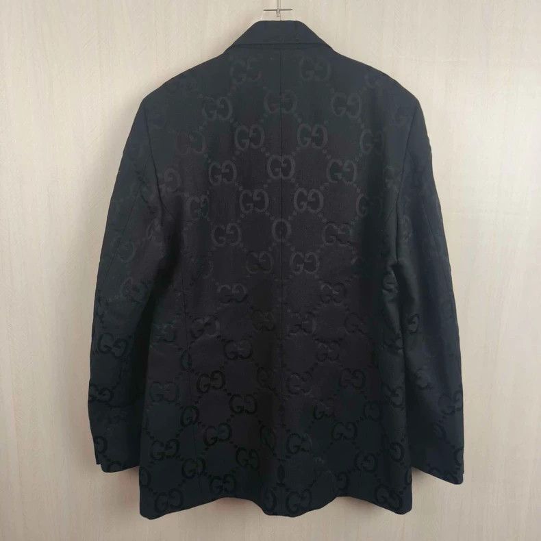 Gucci Gucci Black suit 2502-Nextarrow Size 54R - 3 Thumbnail