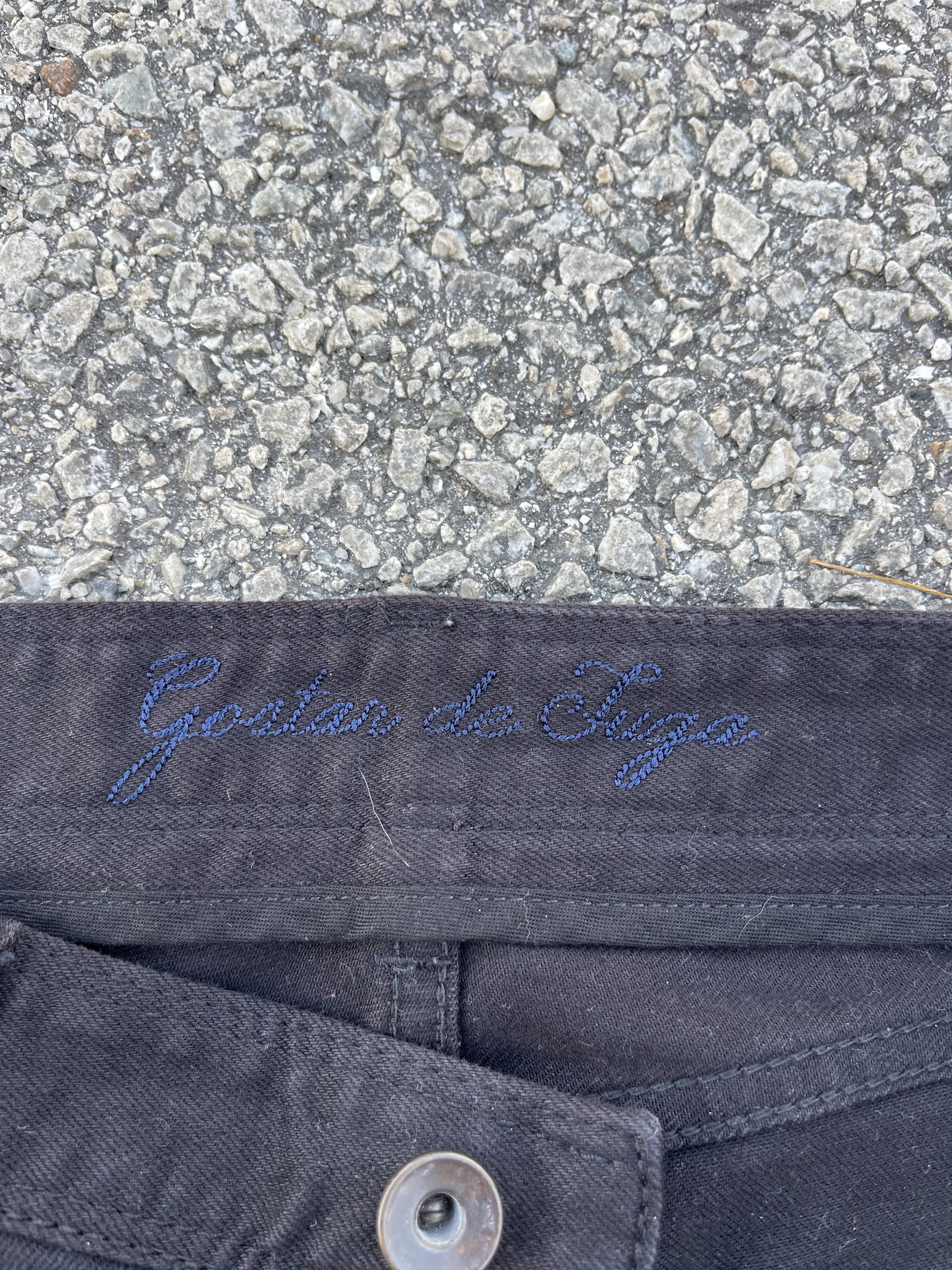GOSTAR DE FUGA × If Six Was Nine × Le Grande Bleu (L.G.B.) Gostar de fuga Rip Off Distressed Travis Scott Size US 31 - 7 Thumbnail