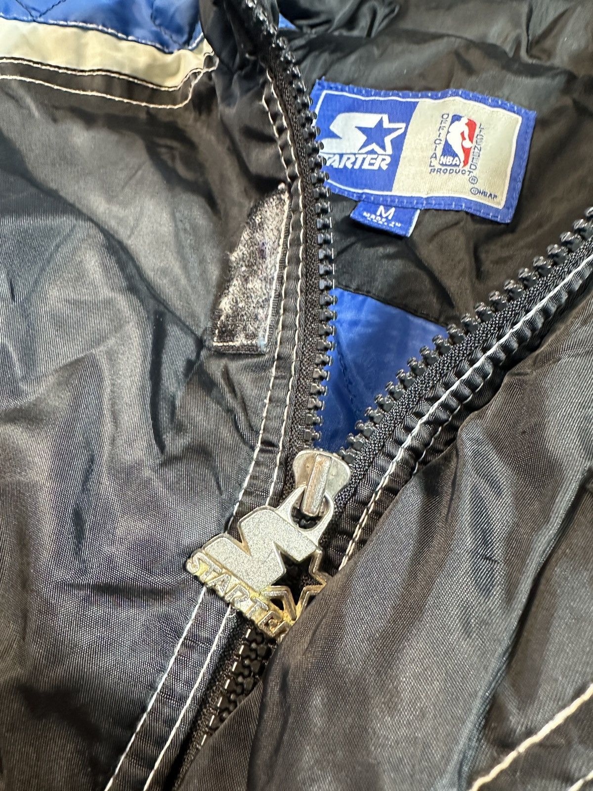 NBA × Starter × Vintage Vintage NBA Starter Orlando Magic Jacket Back Logo Rare USA Size US M / EU 48-50 / 2 - 5 Thumbnail