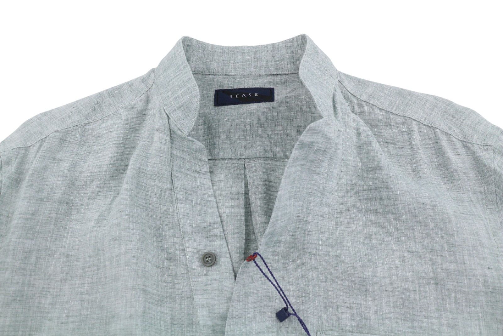 SEASE SC030 FISH TAIL M Green Melange Linen 90612 Size US M / EU 48-50 / 2 - 5 Thumbnail