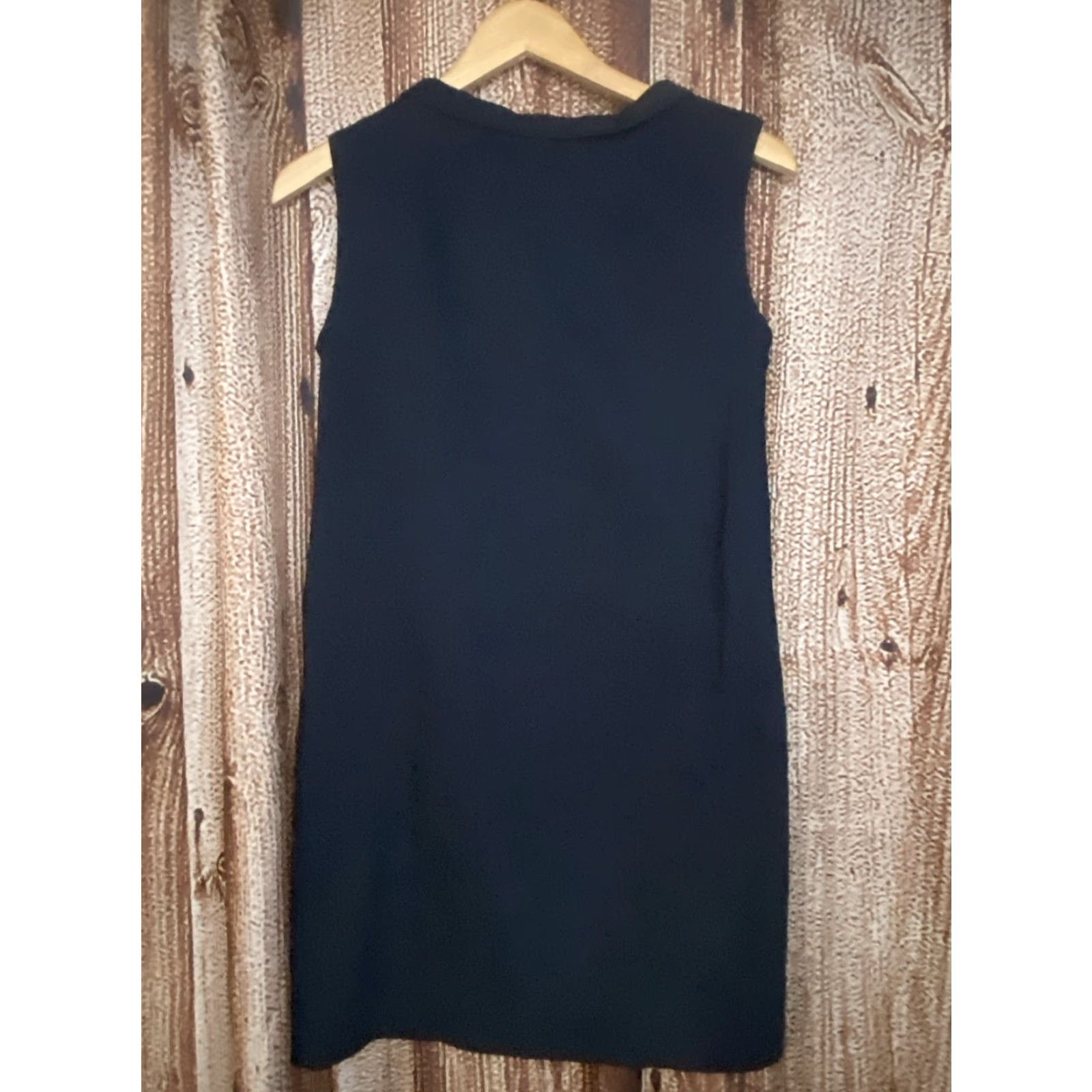 Vintage VINTAGE MNG Suit Womens Blue Sleeveless Knee Length Tank Dress Size 4 Size S / US 4 / IT 40 - 3 Thumbnail