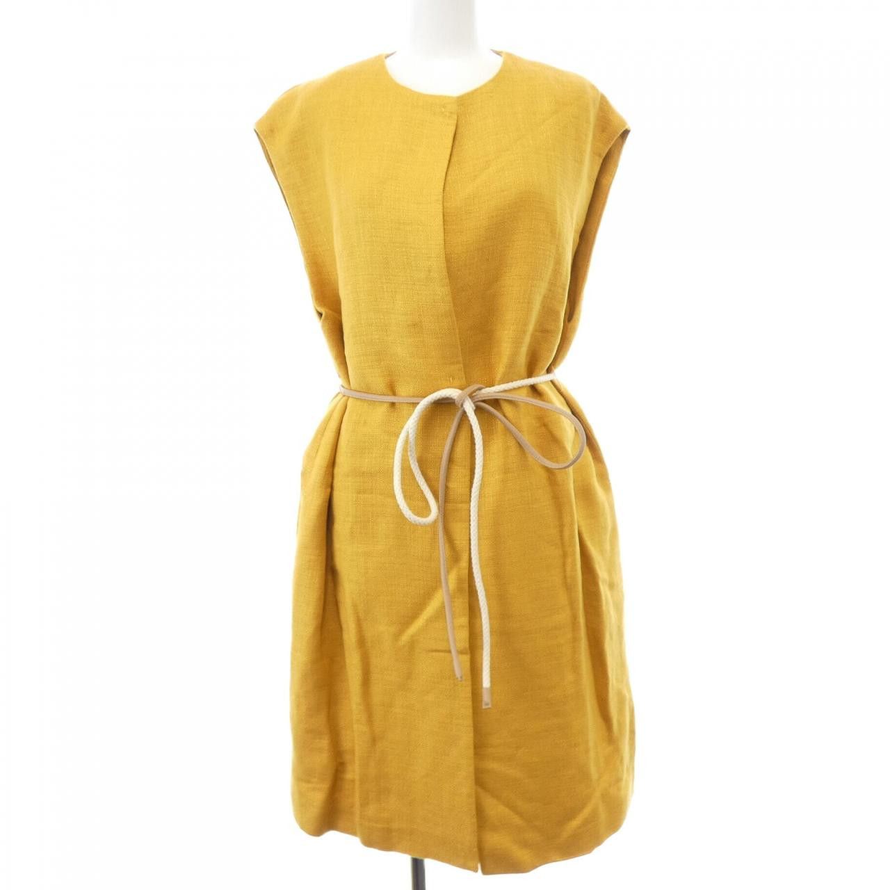 Max Mara Max Mara Max Mara STUDIO Long Vest Textile Outerwear DUTY FREE for USA Size ONE SIZE - 1 Thumbnail