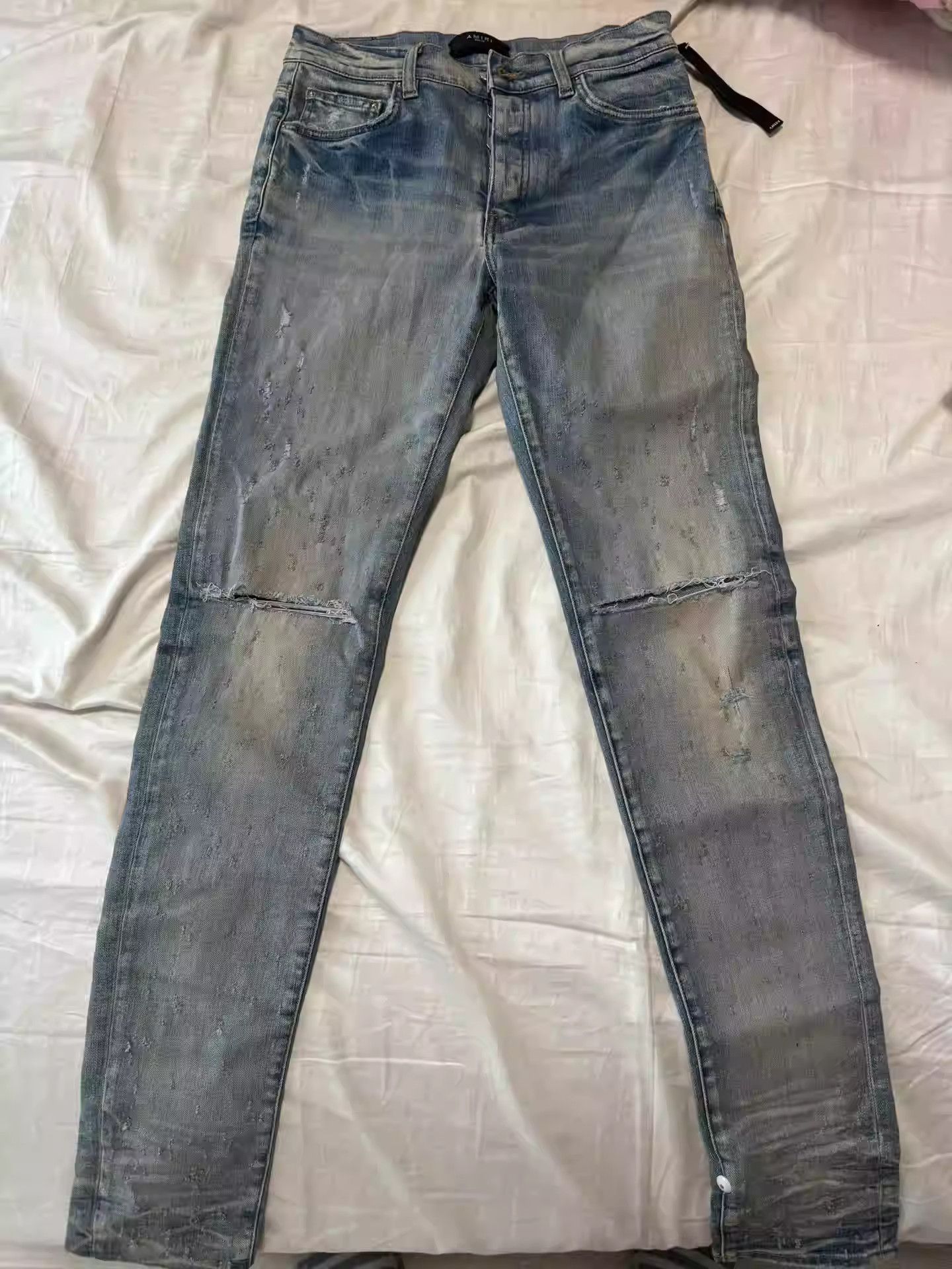 Pre-owned Amiri Jeans 2 In Blue