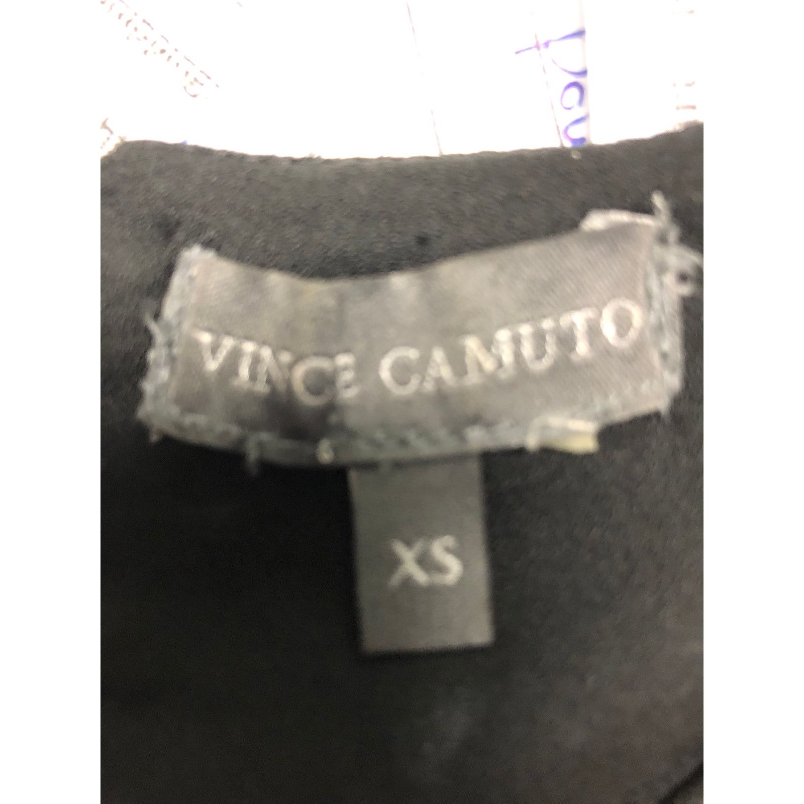 Vince Camuto Women's Vince Camuto Black Beaded Sleeveless Top XS Size XS / US 0-2 / IT 36-38 - 5 Thumbnail