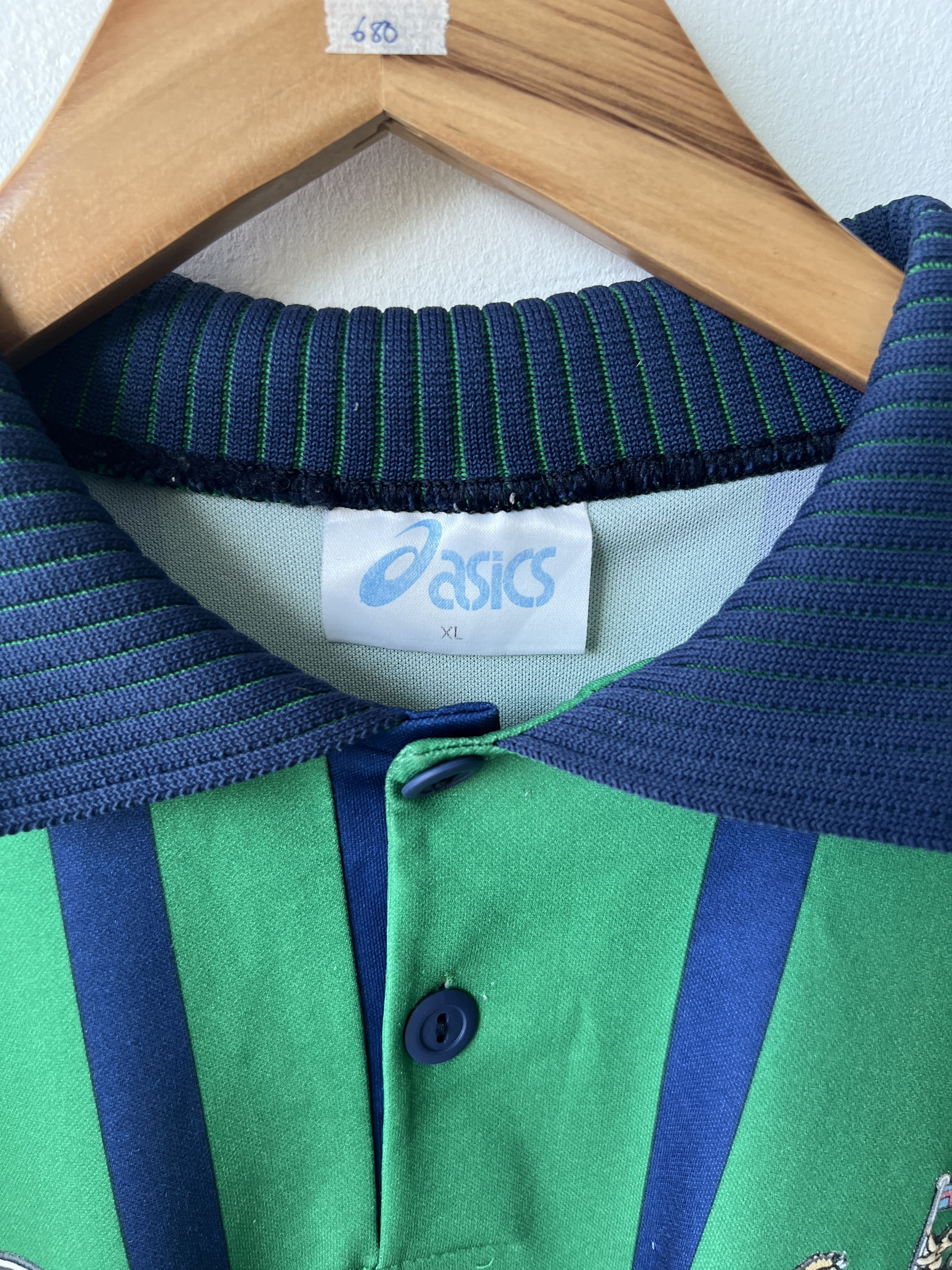Asics (XL) Newcastle 1994-95 Third Kit Cole #9 Size US XL / EU 56 / 4 - 3 Thumbnail
