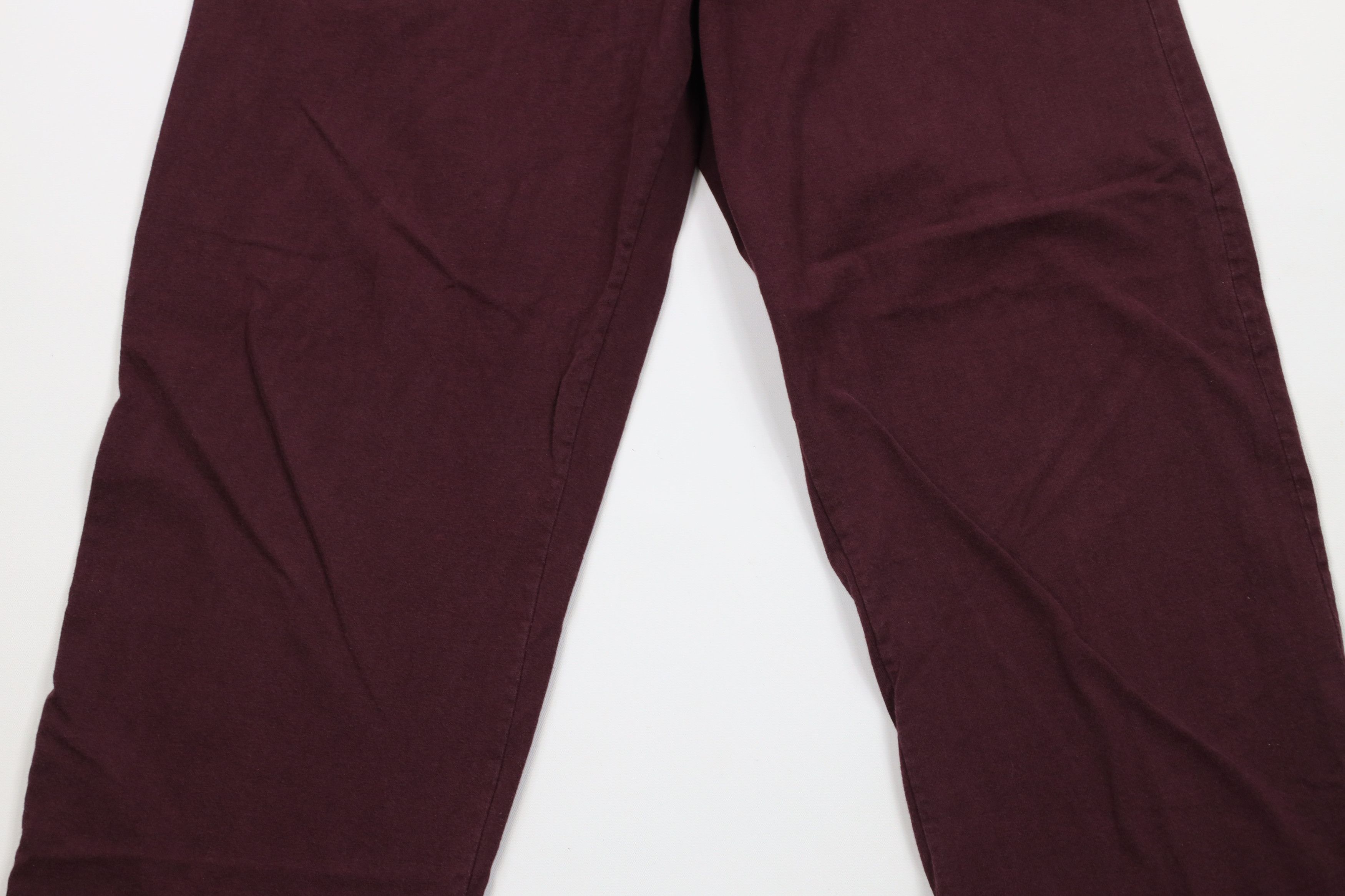 Champion × Vintage Vintage Champion Lightweight Sweatpants Maroon Cotton Size US 32 / EU 48 - 3 Thumbnail