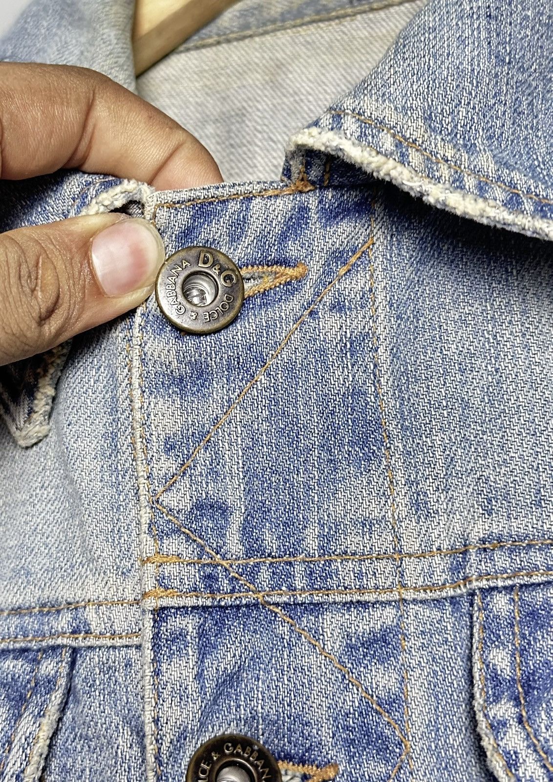 Designer × Dolce & Gabbana Dolce & Gabbana Denim Jacket Size US S / EU 44-46 / 1 - 6 Thumbnail