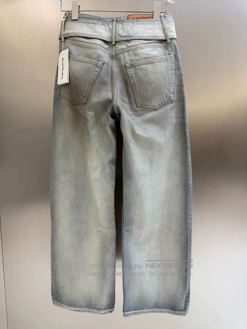 Acne Studios Acne Studios Belted Denim Pants. Size US 34 / EU 50 - 2 Thumbnail